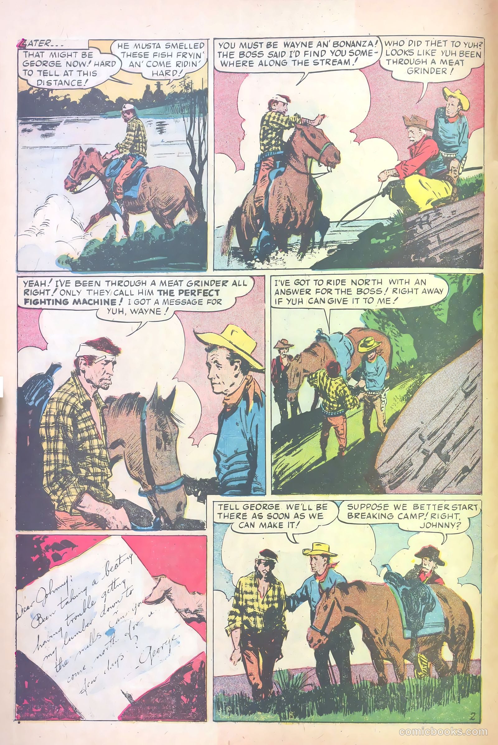 John Wayne Adventure Comics #17 — page 10 of 36