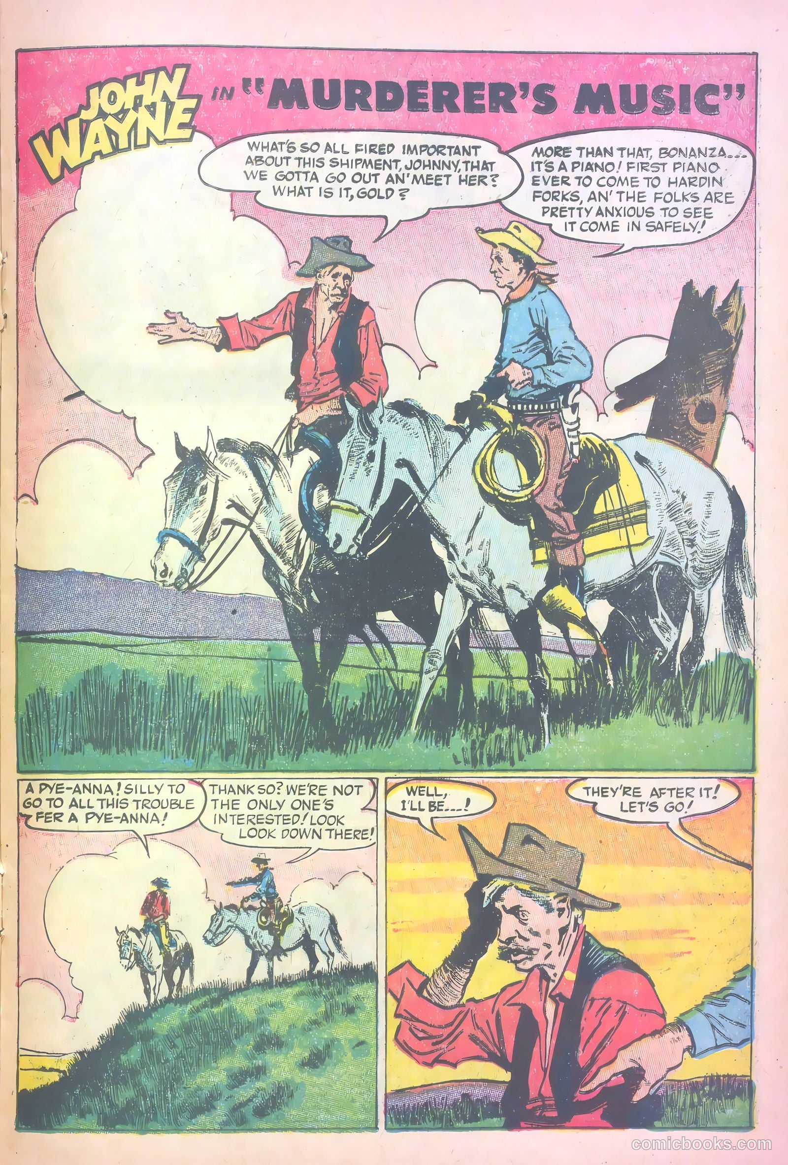 John Wayne Adventure Comics #17 — page 17 of 36
