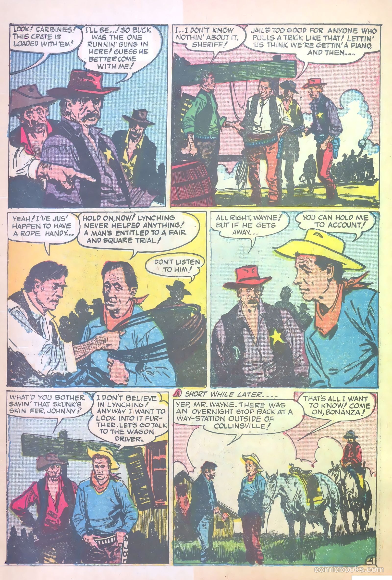 John Wayne Adventure Comics #17 — page 20 of 36