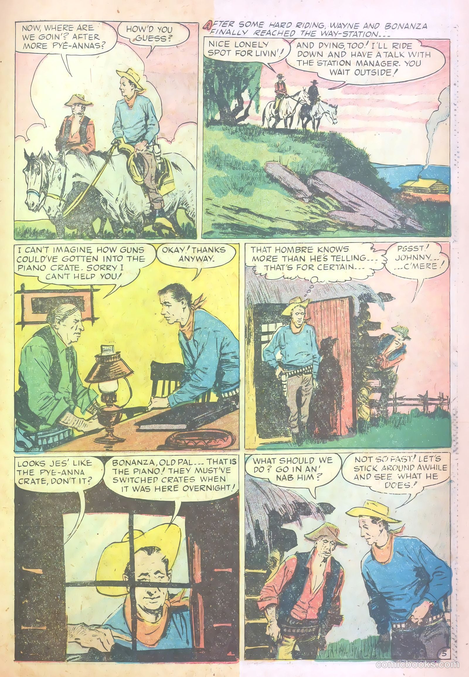 John Wayne Adventure Comics #17 — page 21 of 36