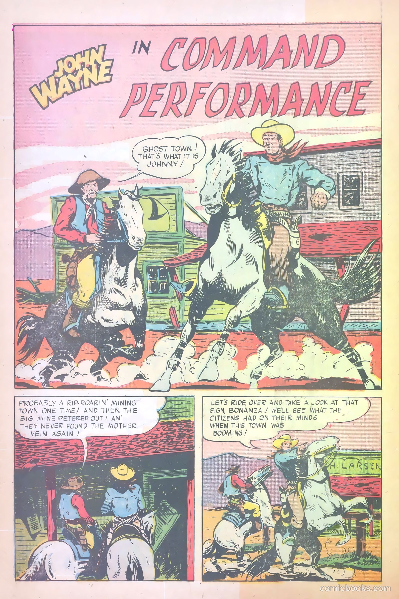 John Wayne Adventure Comics #17 — page 26 of 36
