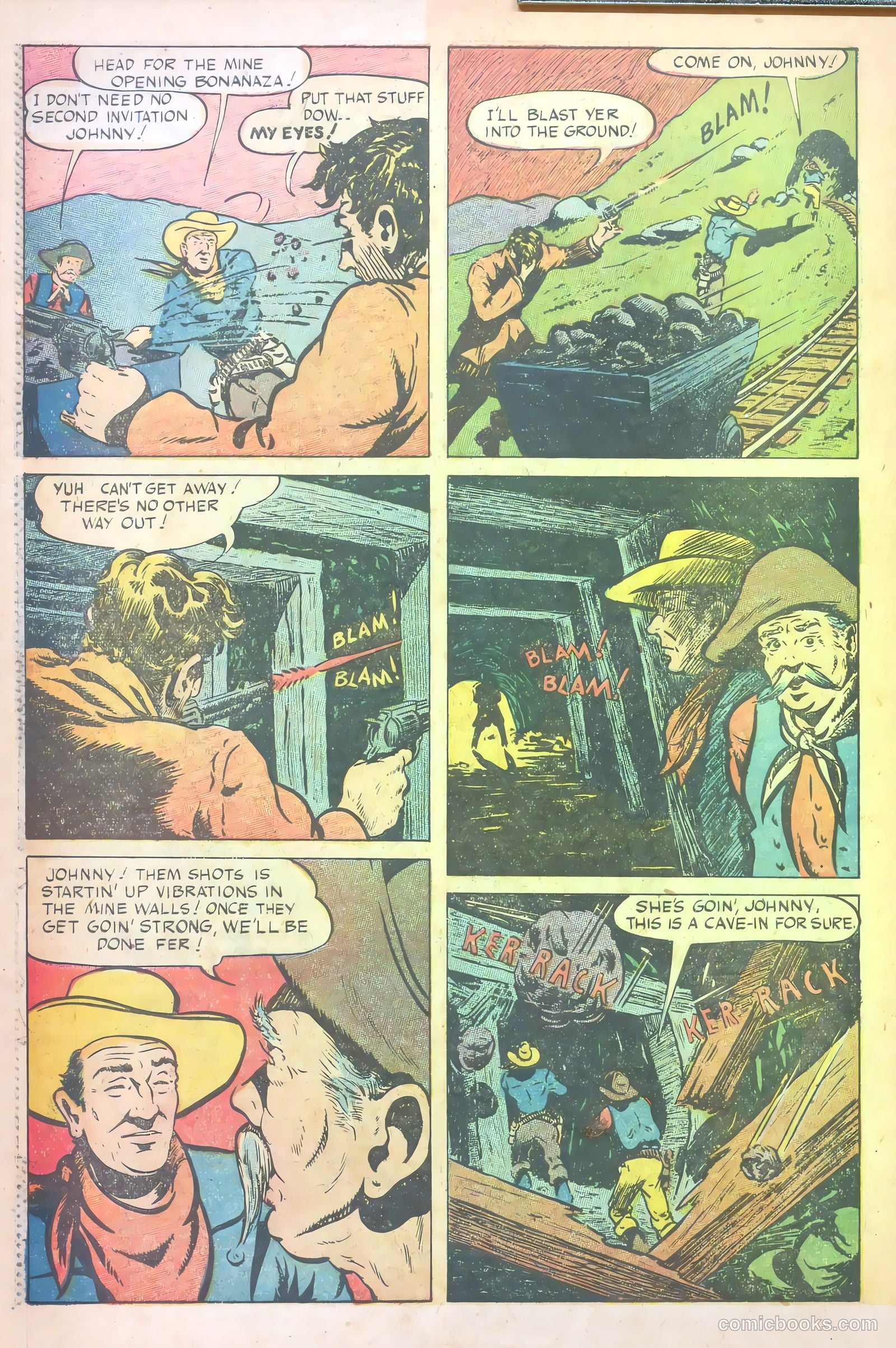 John Wayne Adventure Comics #17 — page 32 of 36