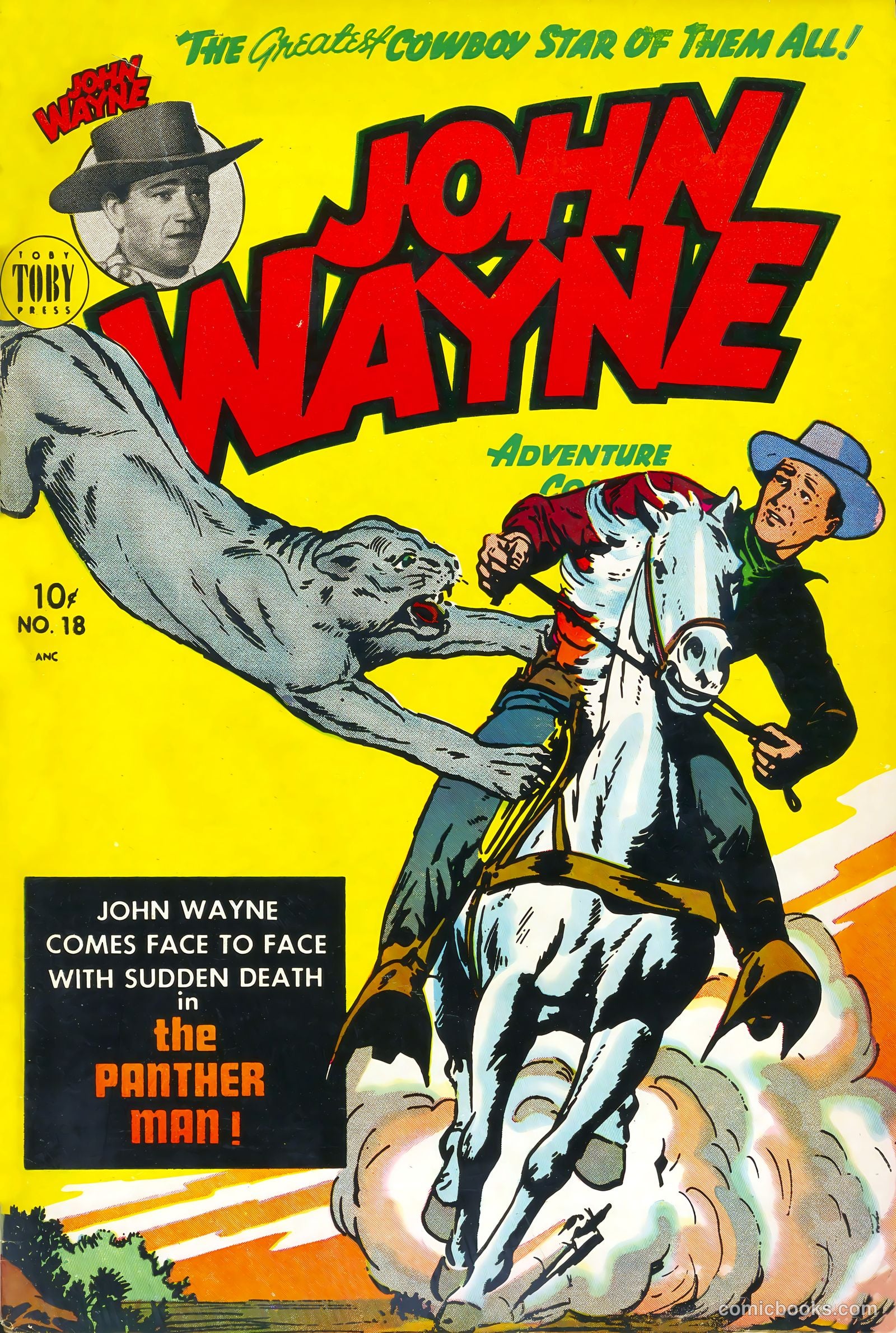 John Wayne Adventure Comics #18 — page 1 of 36