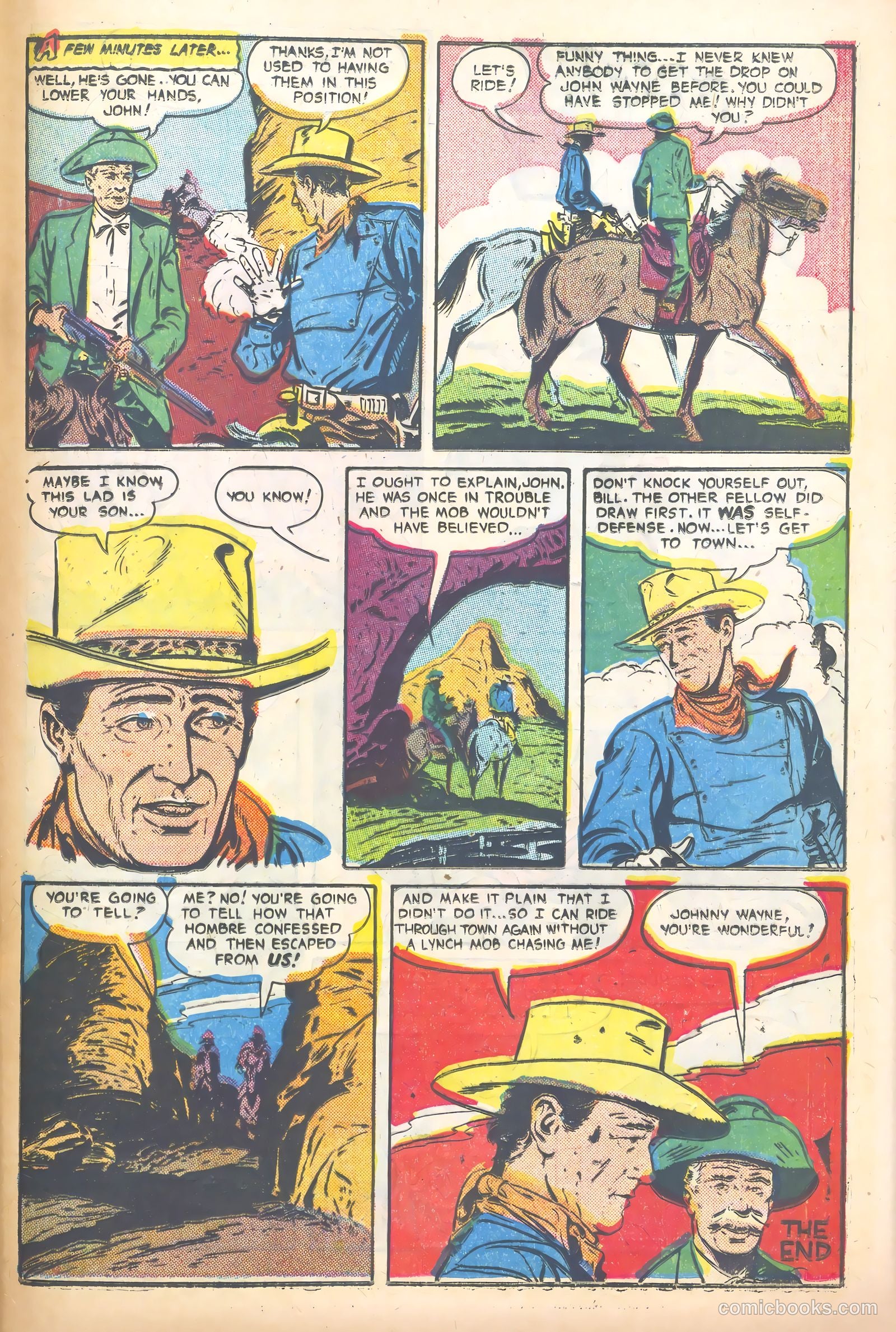 John Wayne Adventure Comics #18 — page 23 of 36