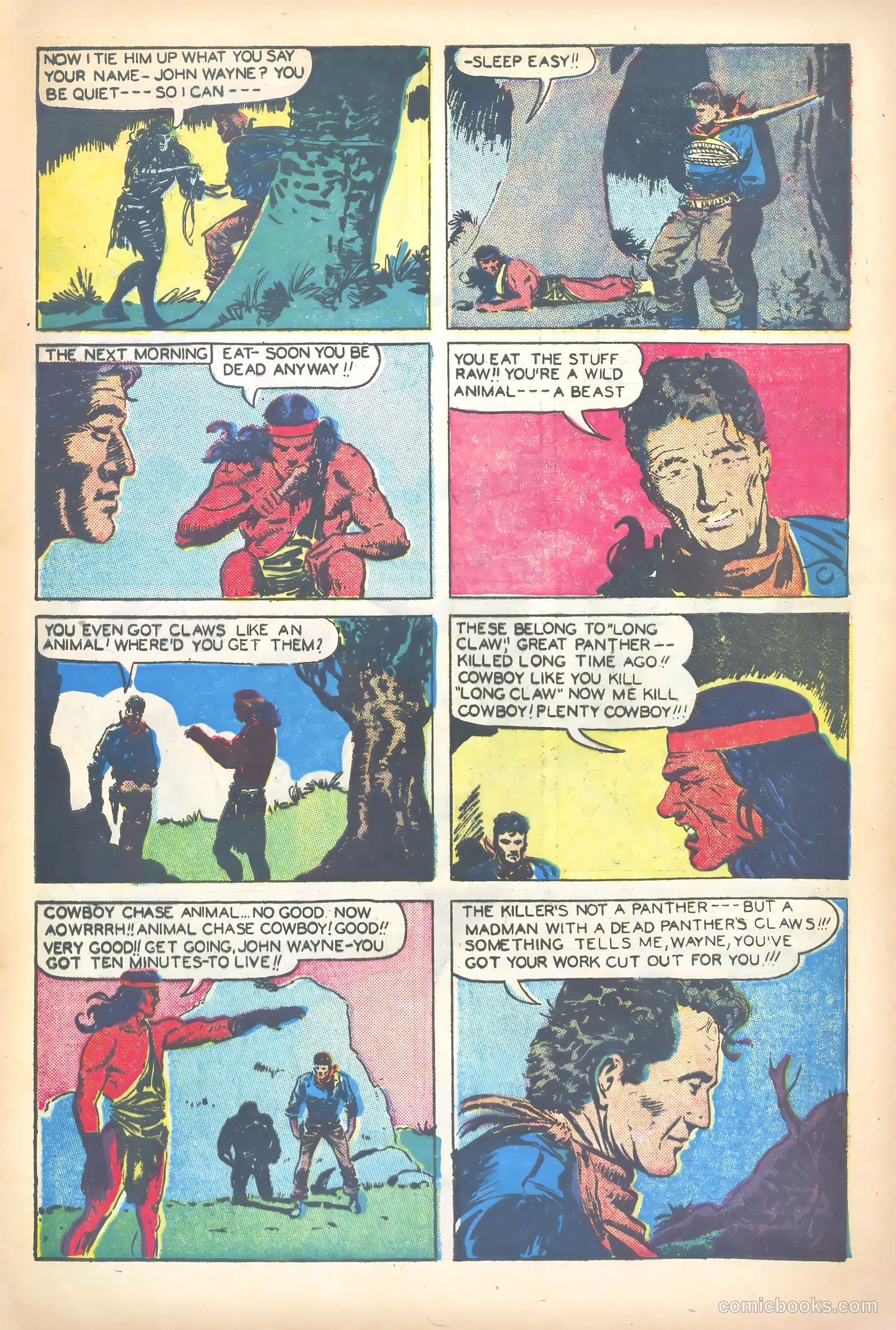 John Wayne Adventure Comics #18 — page 9 of 36