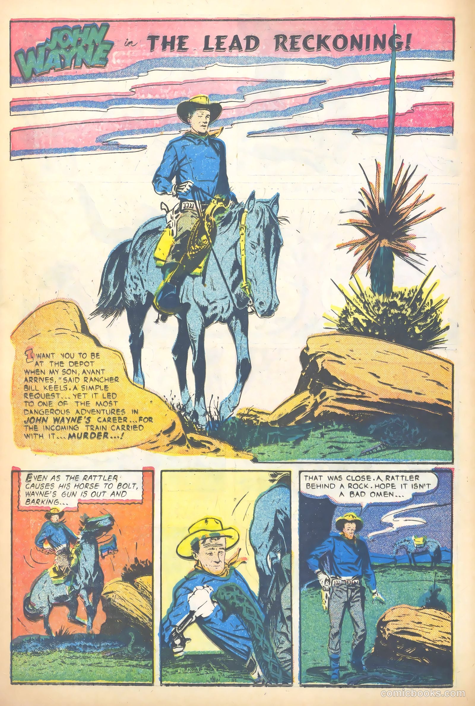 John Wayne Adventure Comics #18 — page 14 of 36