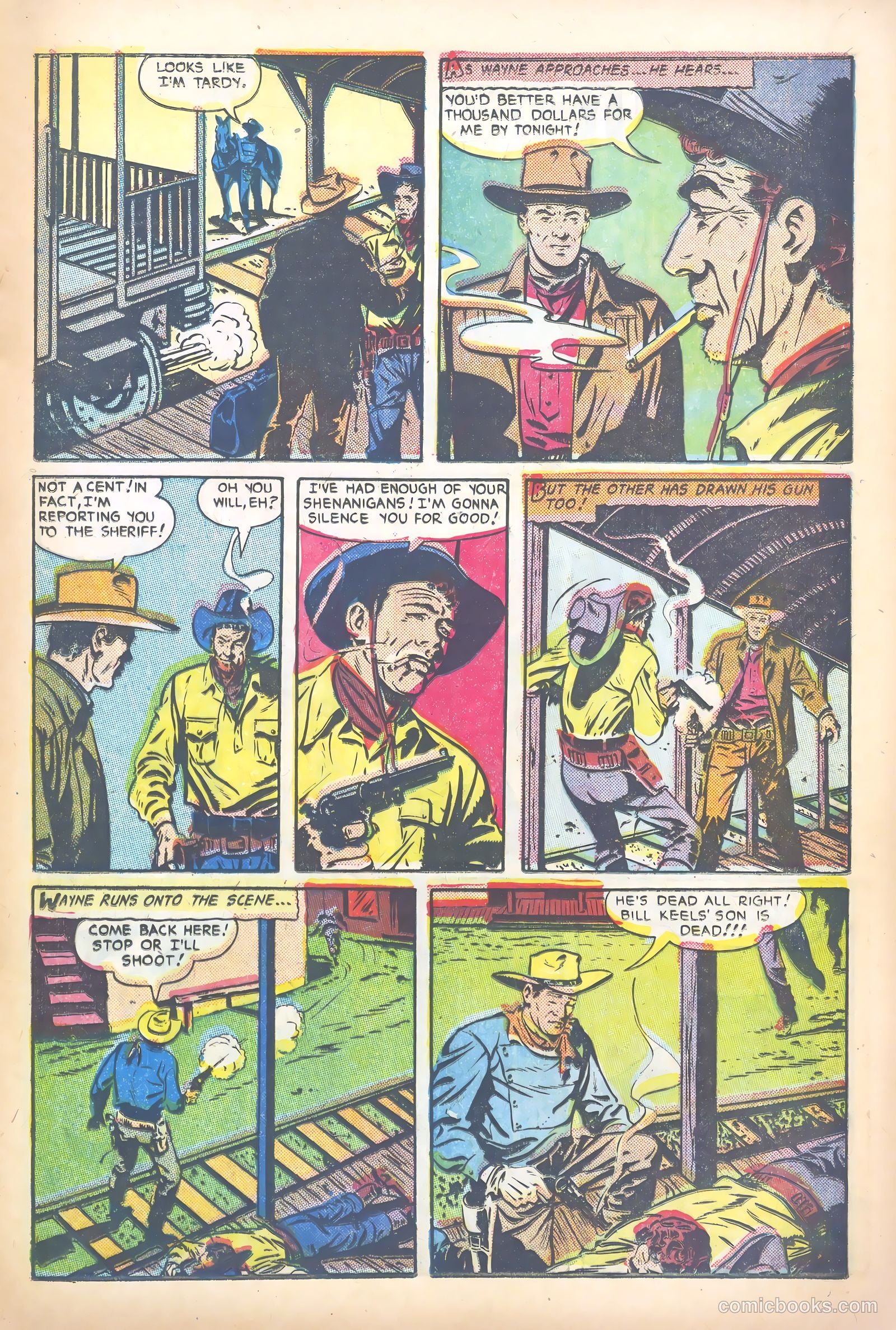 John Wayne Adventure Comics #18 — page 15 of 36