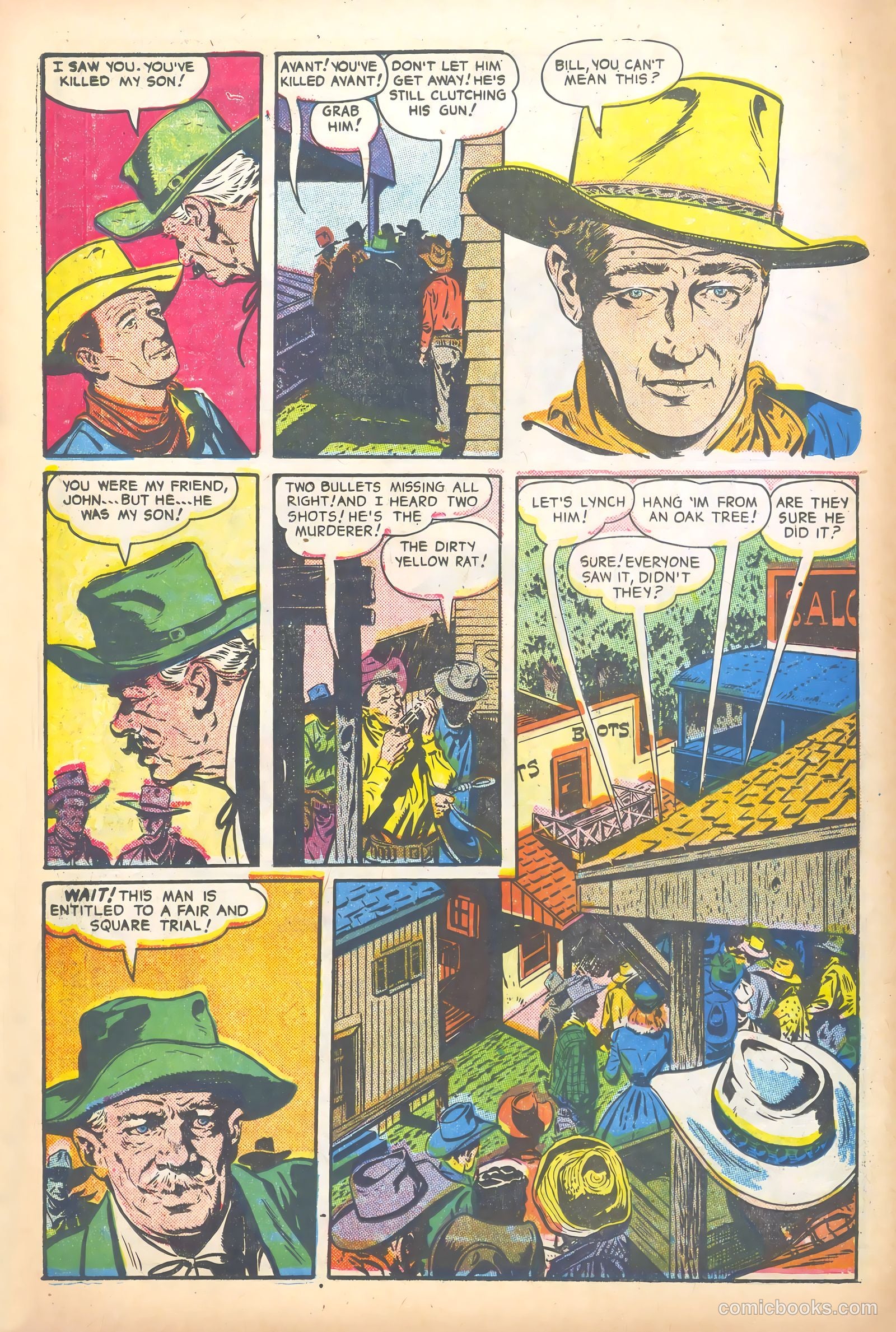 John Wayne Adventure Comics #18 — page 16 of 36