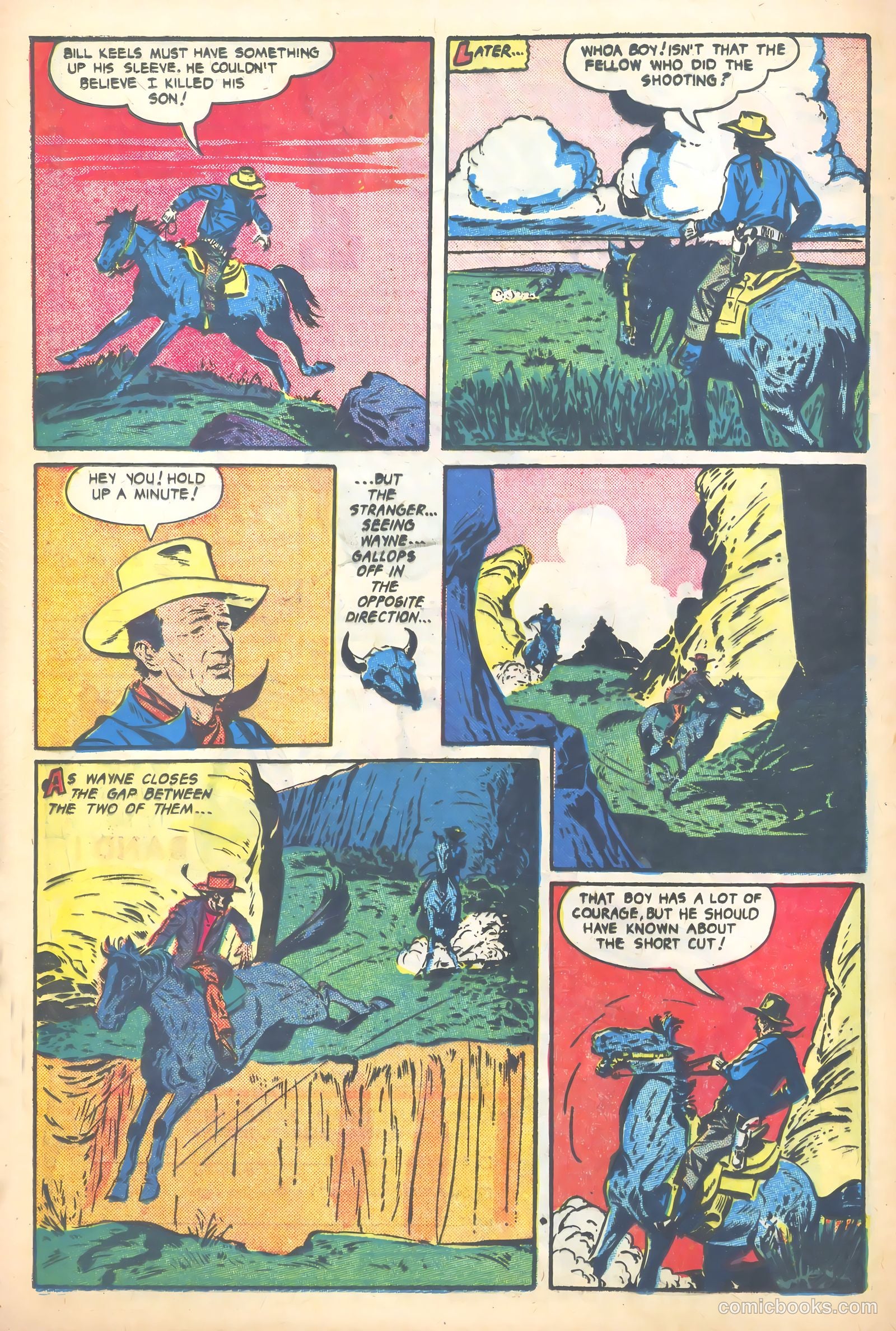 John Wayne Adventure Comics #18 — page 20 of 36