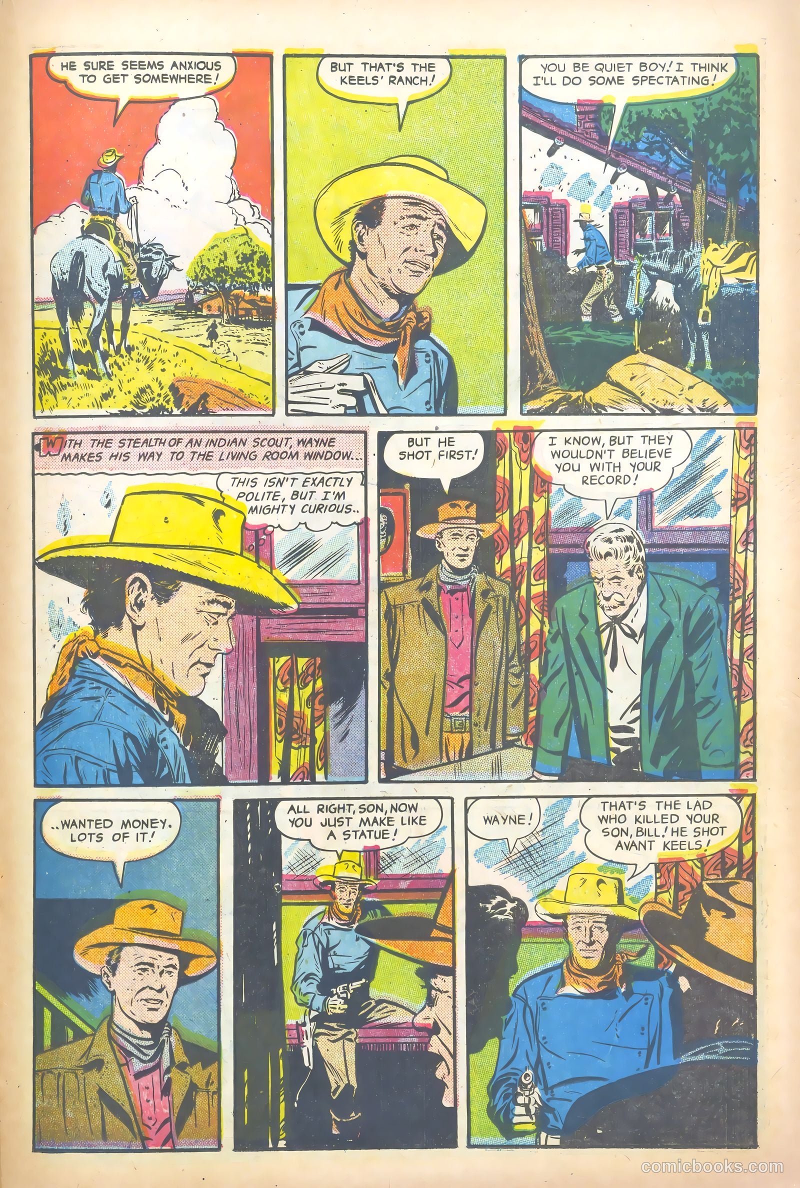 John Wayne Adventure Comics #18 — page 21 of 36