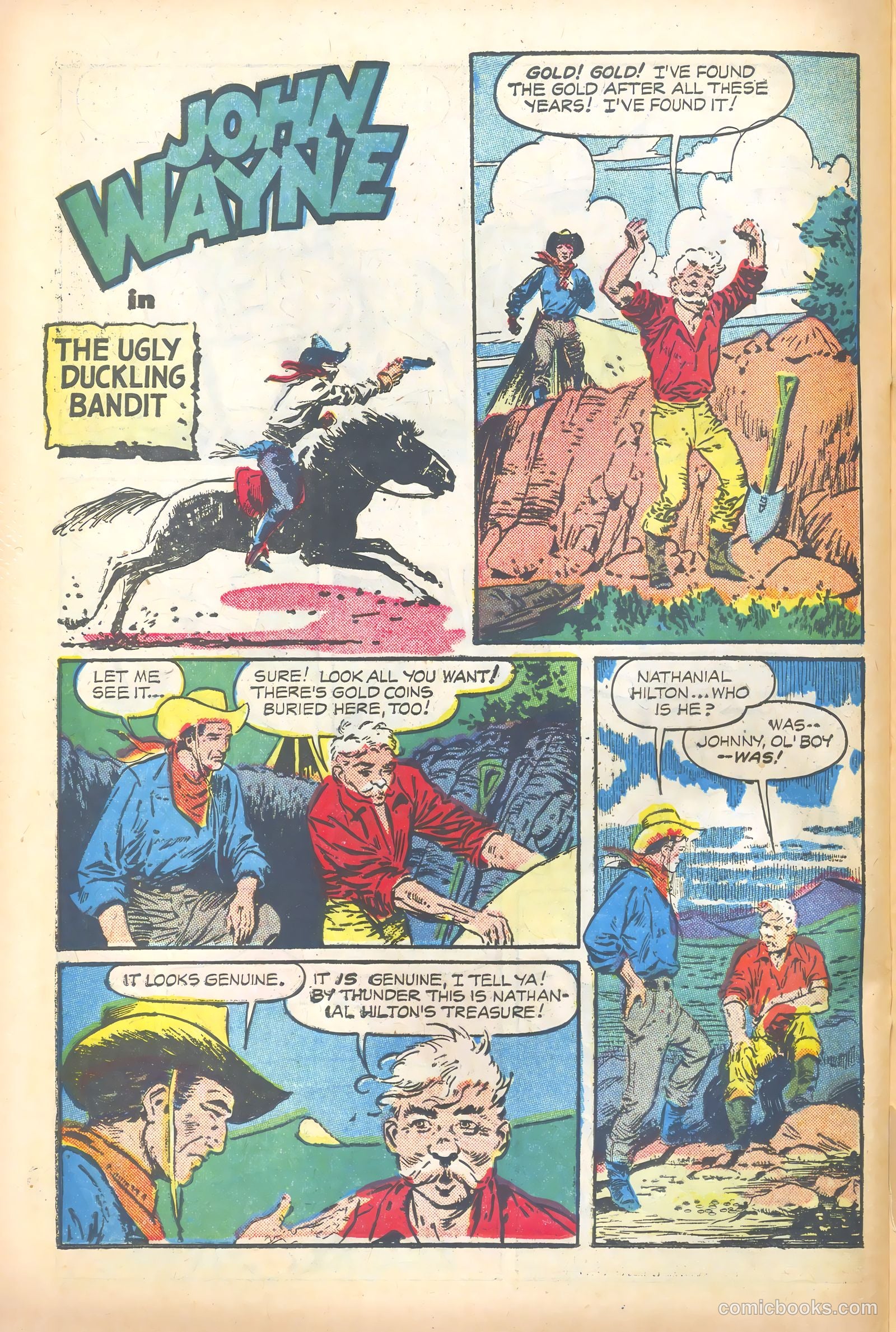 John Wayne Adventure Comics #18 — page 24 of 36
