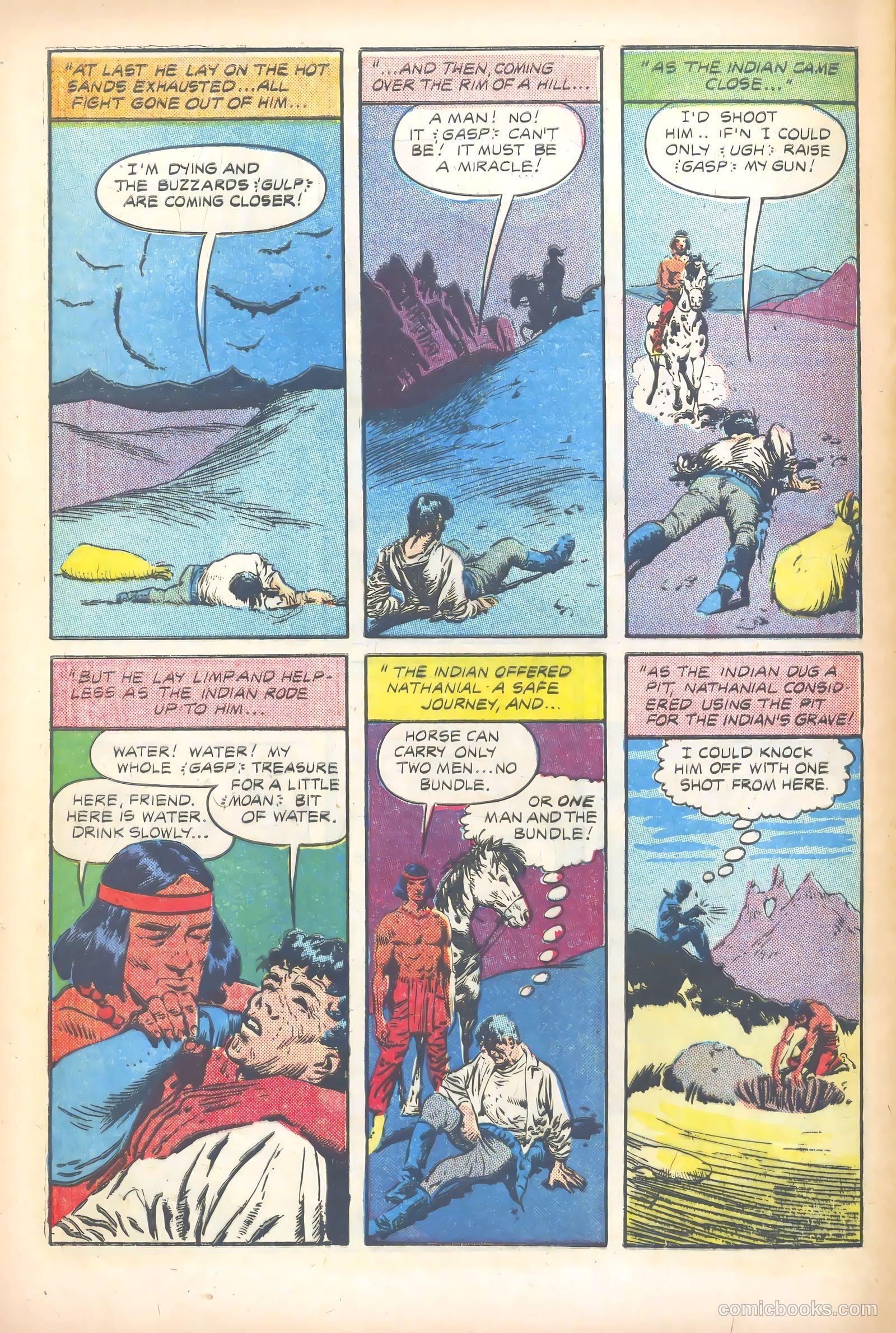 John Wayne Adventure Comics #18 — page 30 of 36