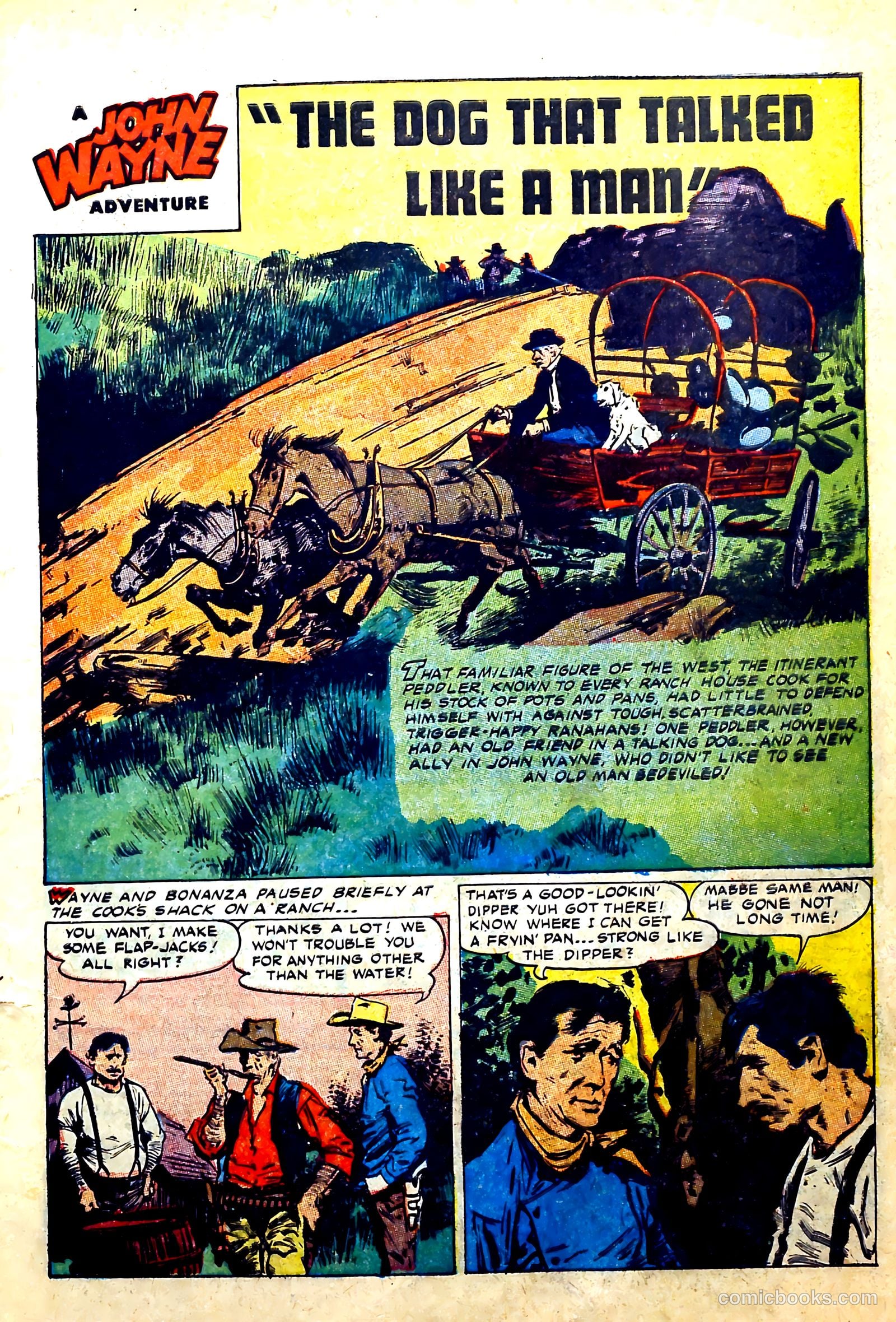 John Wayne Adventure Comics #19 — page 3 of 37