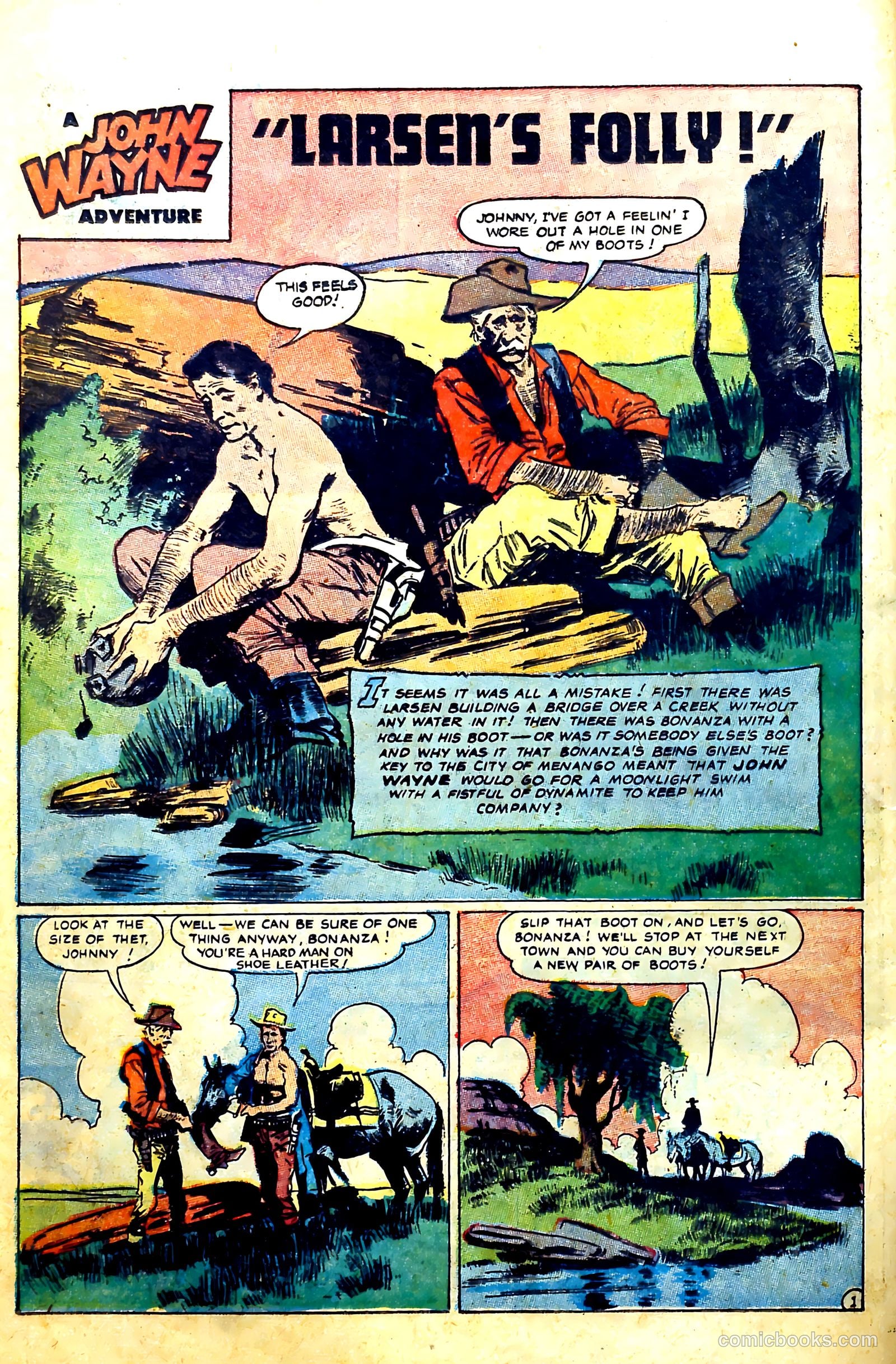 John Wayne Adventure Comics #19 — page 12 of 37