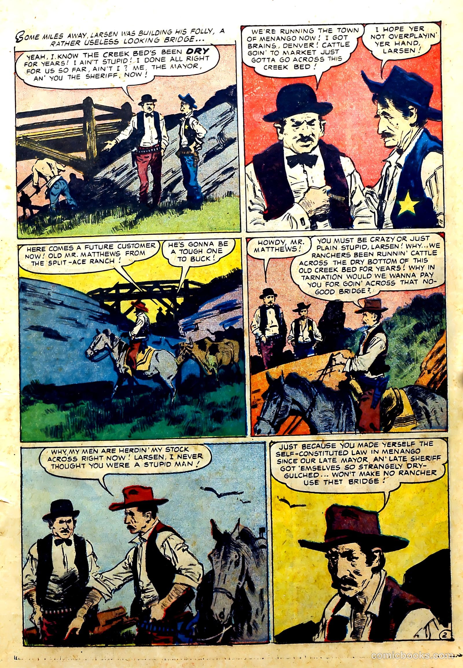 John Wayne Adventure Comics #19 — page 13 of 37