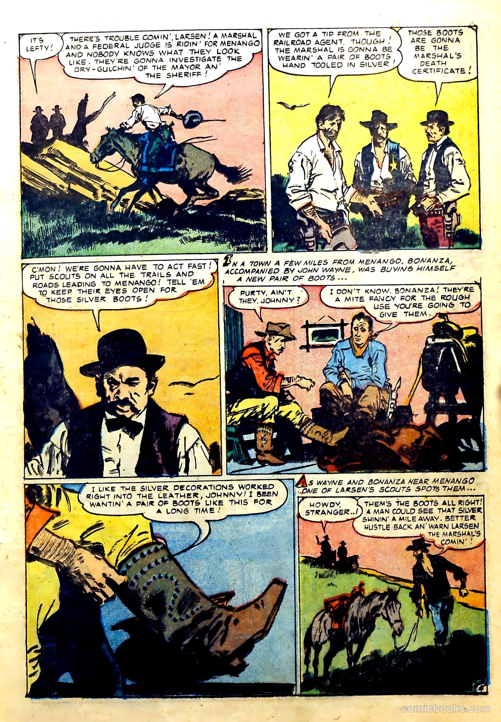 John Wayne Adventure Comics #19 — page 15 of 37