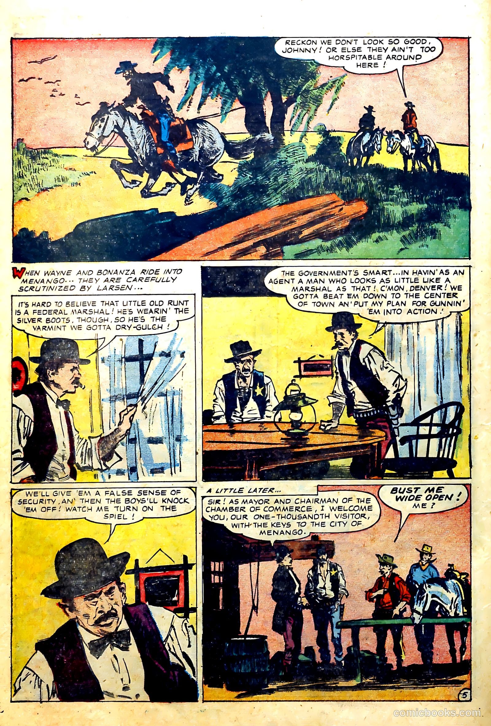 John Wayne Adventure Comics #19 — page 16 of 37