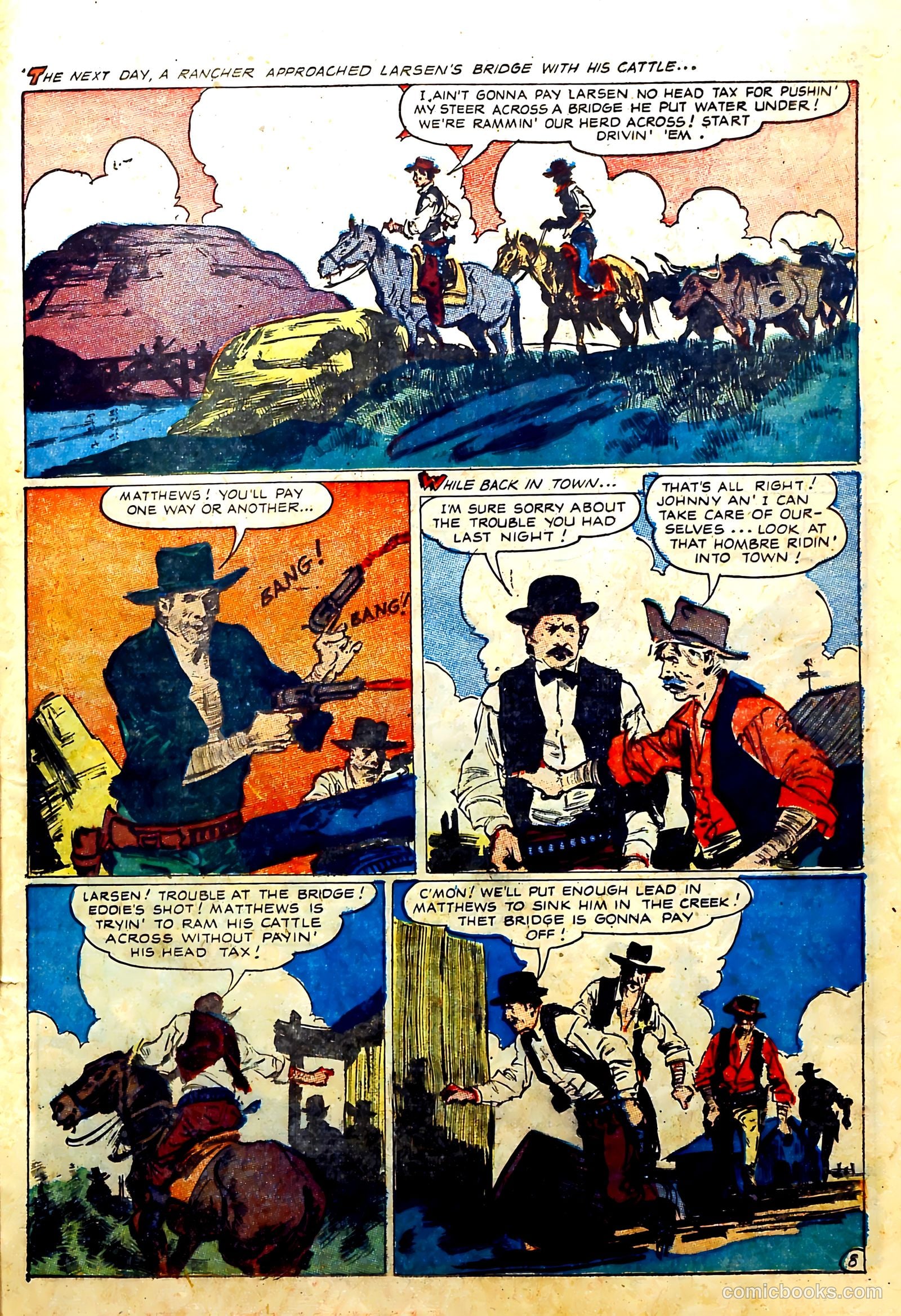 John Wayne Adventure Comics #19 — page 21 of 37