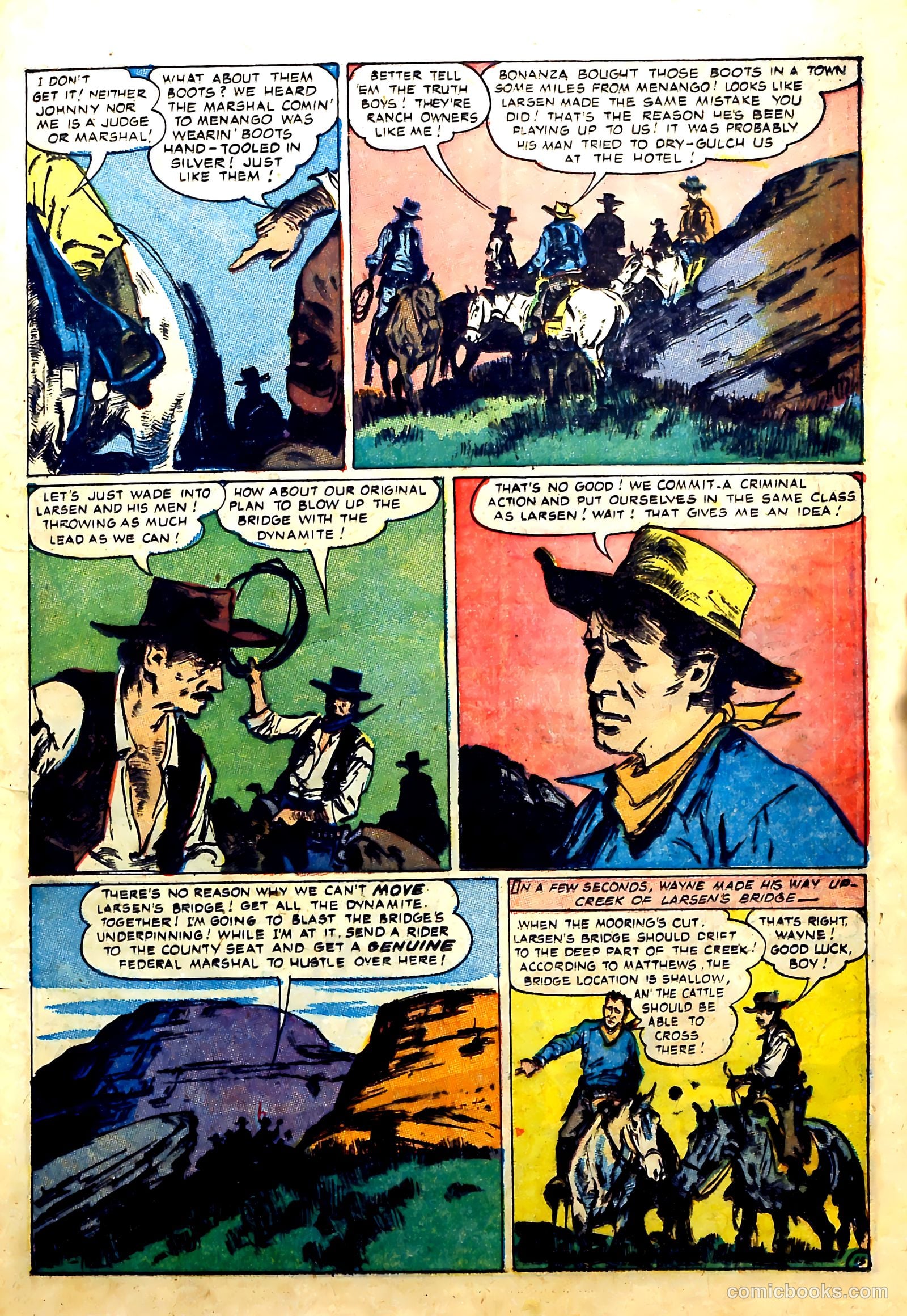 John Wayne Adventure Comics #19 — page 23 of 37