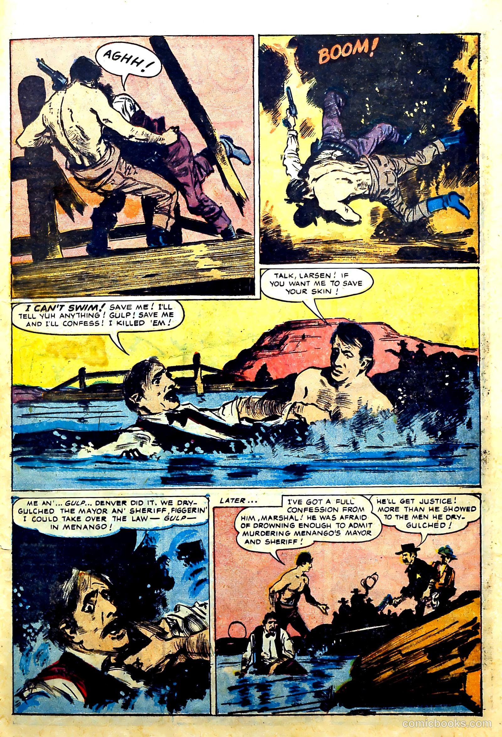 John Wayne Adventure Comics #19 — page 25 of 37