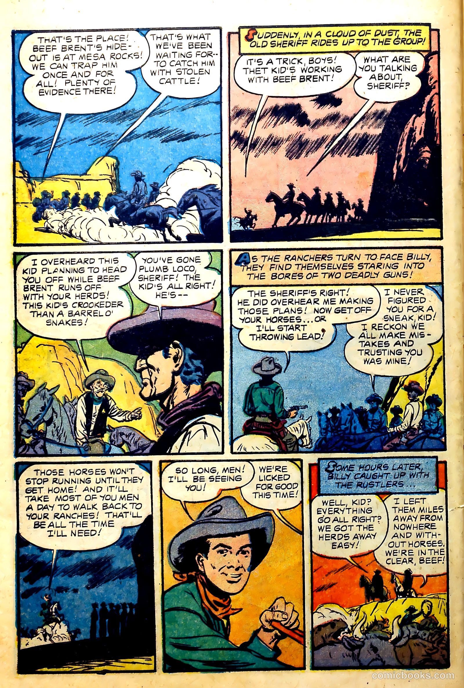 John Wayne Adventure Comics #19 — page 30 of 37