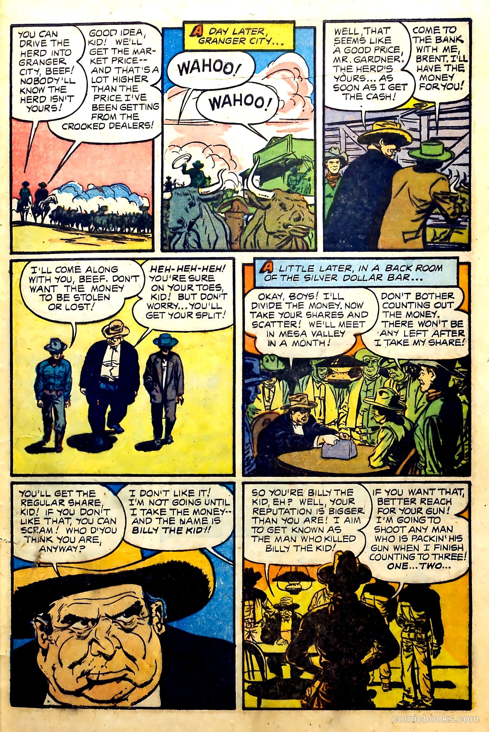 John Wayne Adventure Comics #19 — page 31 of 37