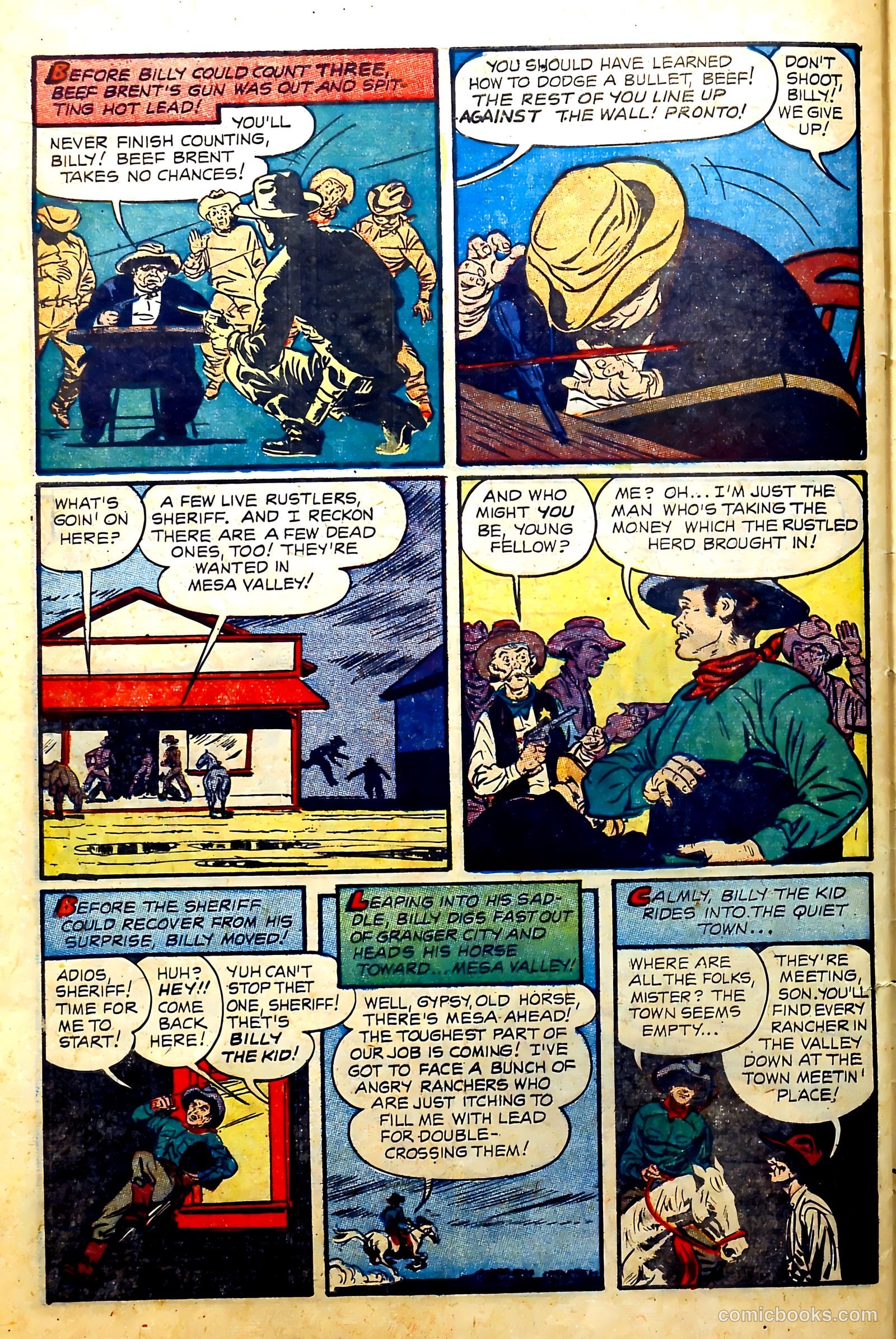 John Wayne Adventure Comics #19 — page 32 of 37