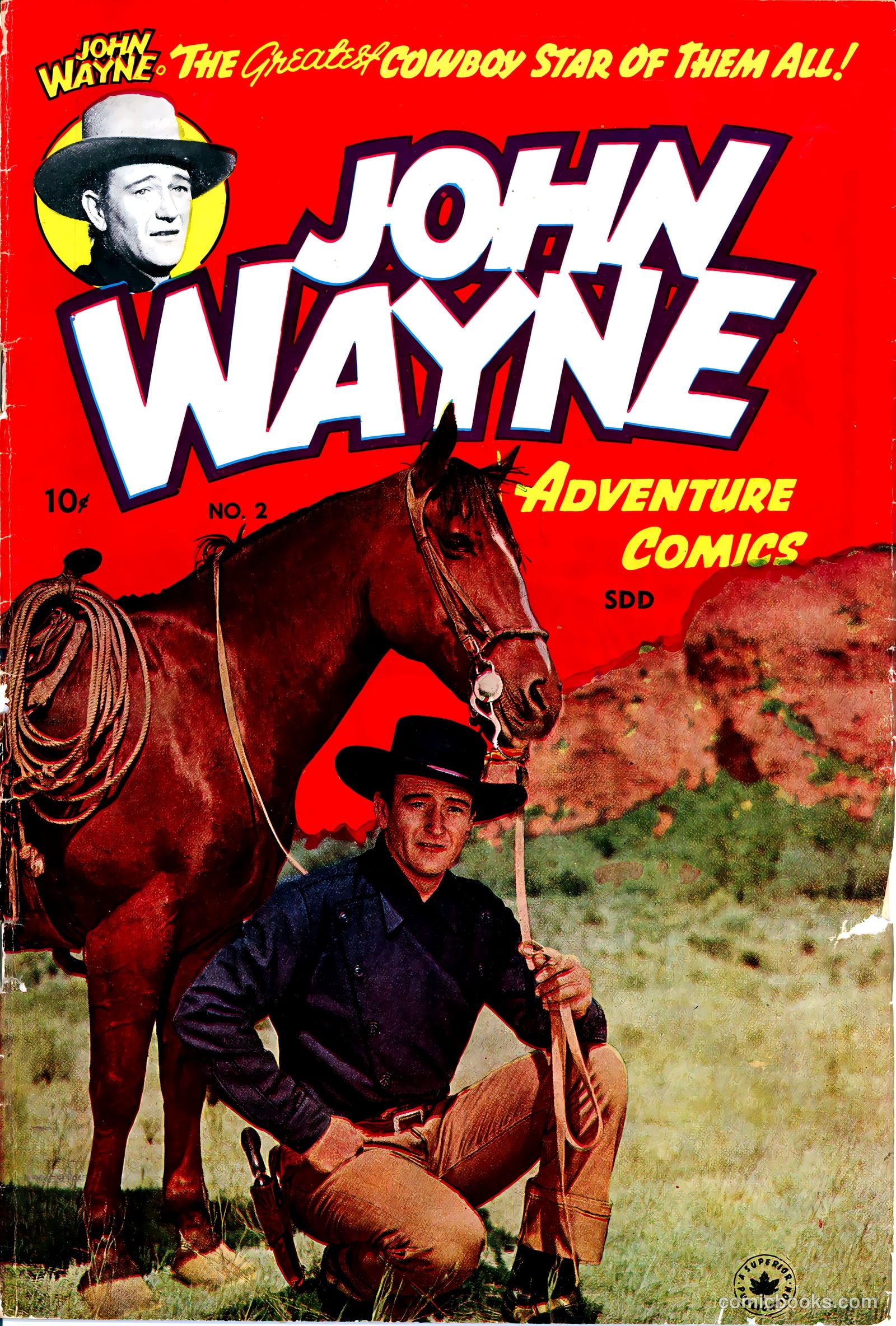 John Wayne Adventure Comics #2 — page 1 of 36