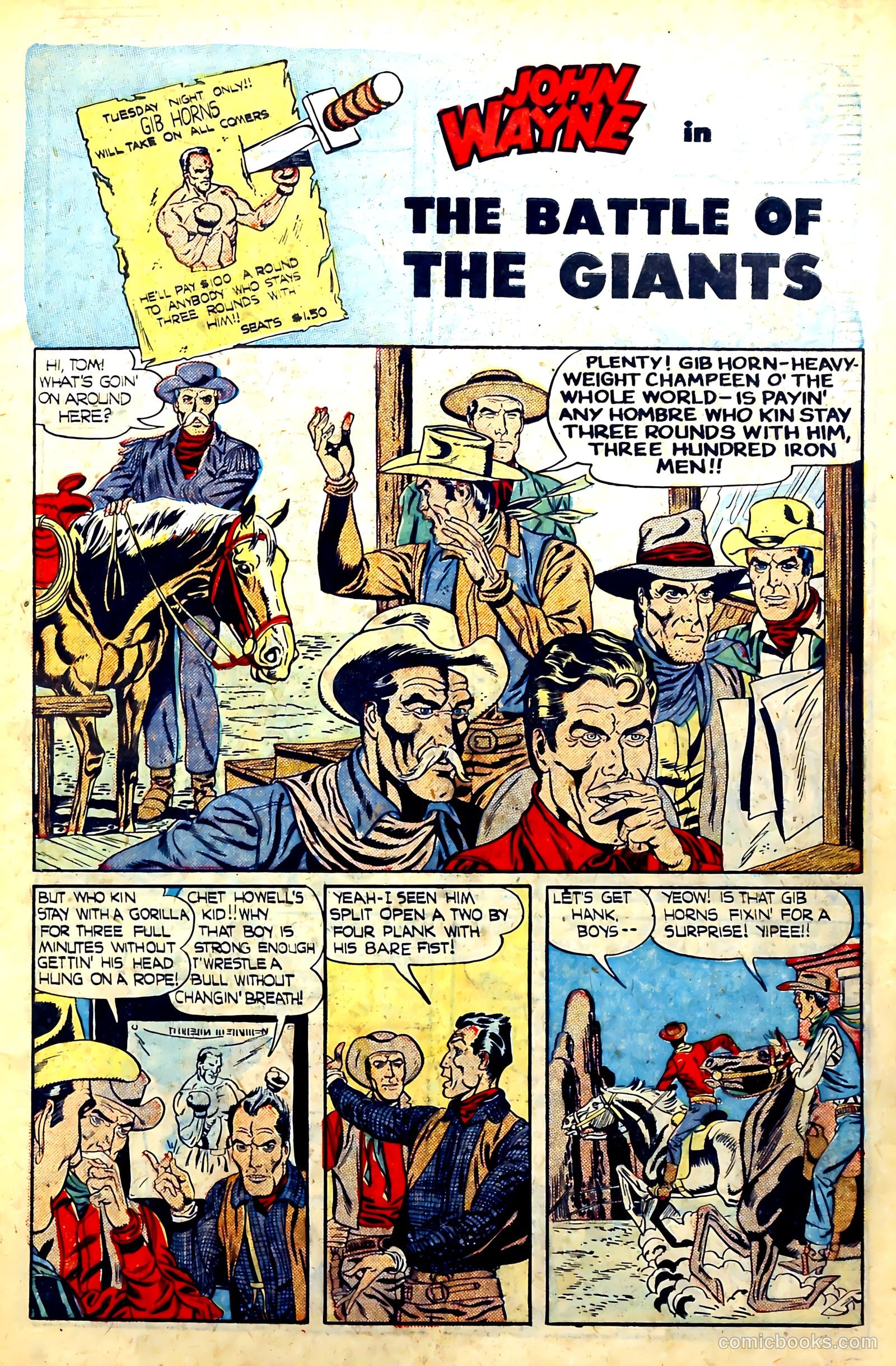 John Wayne Adventure Comics #2 — page 3 of 36