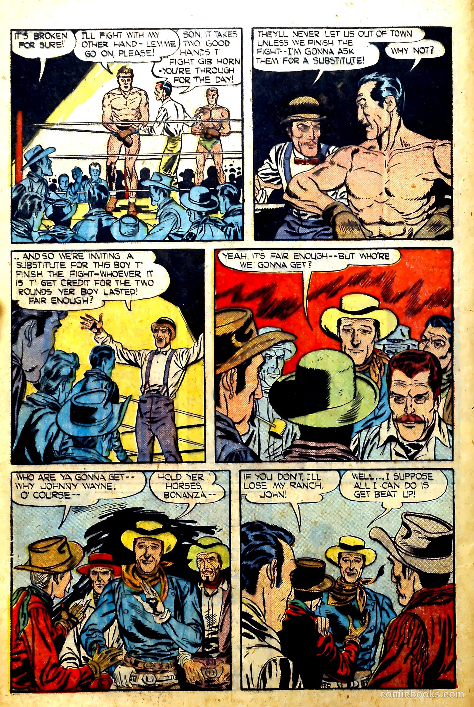 John Wayne Adventure Comics #2 — page 8 of 36