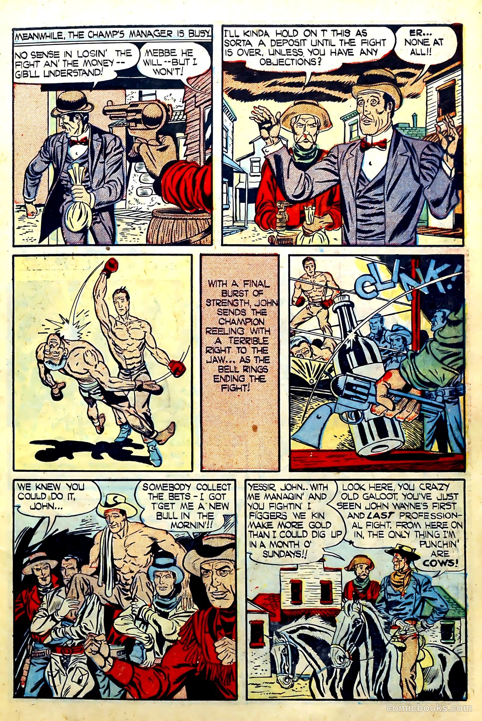 John Wayne Adventure Comics #2 — page 11 of 36