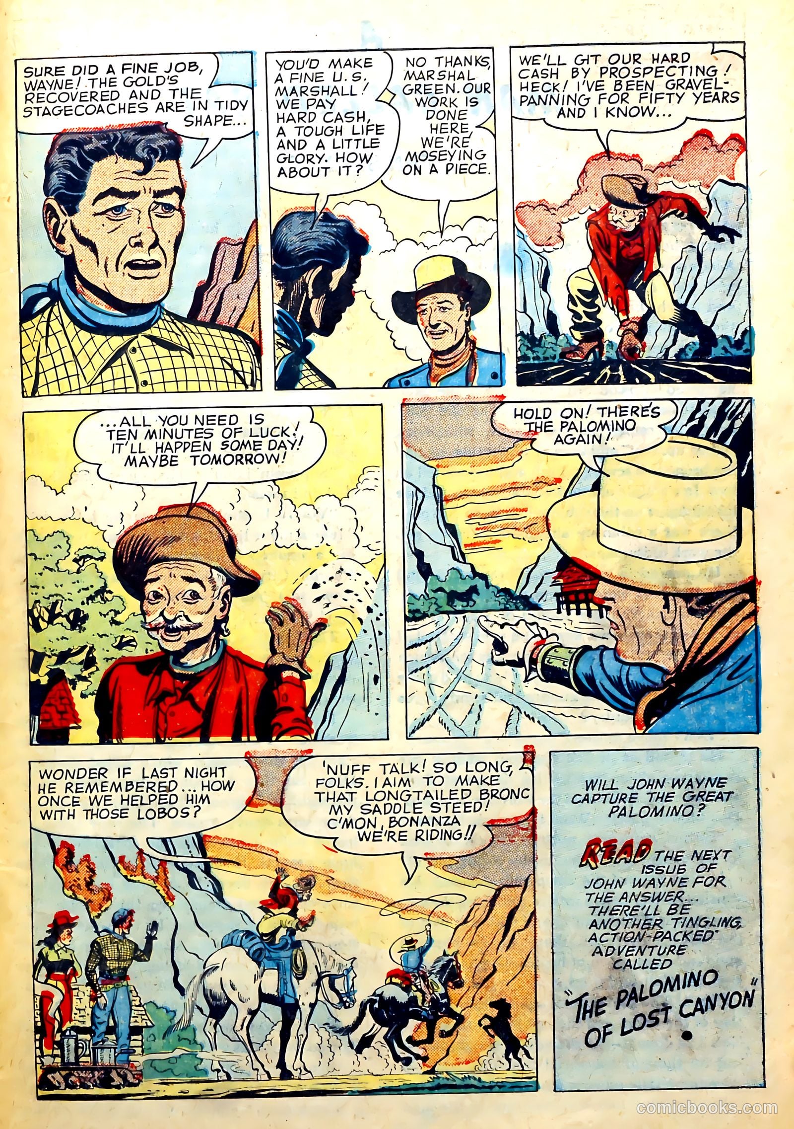 John Wayne Adventure Comics #2 — page 23 of 36