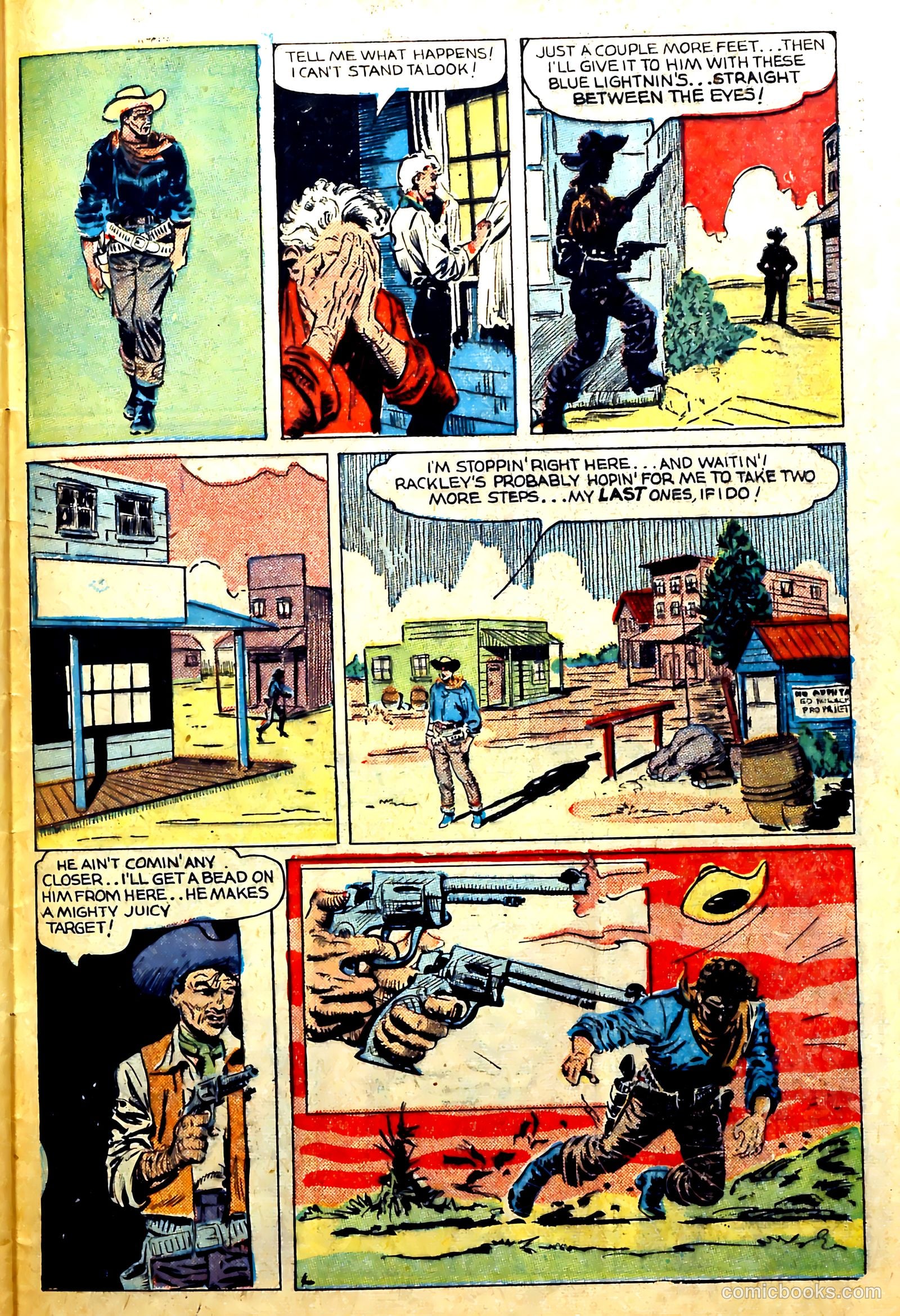 John Wayne Adventure Comics #2 — page 33 of 36