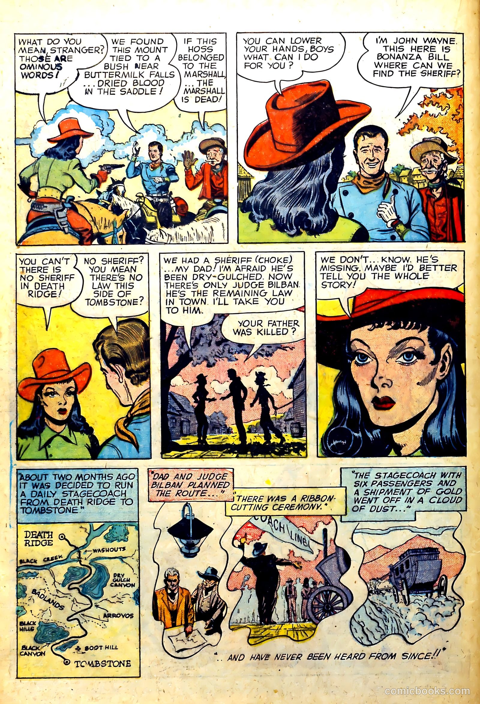 John Wayne Adventure Comics #2 — page 16 of 36