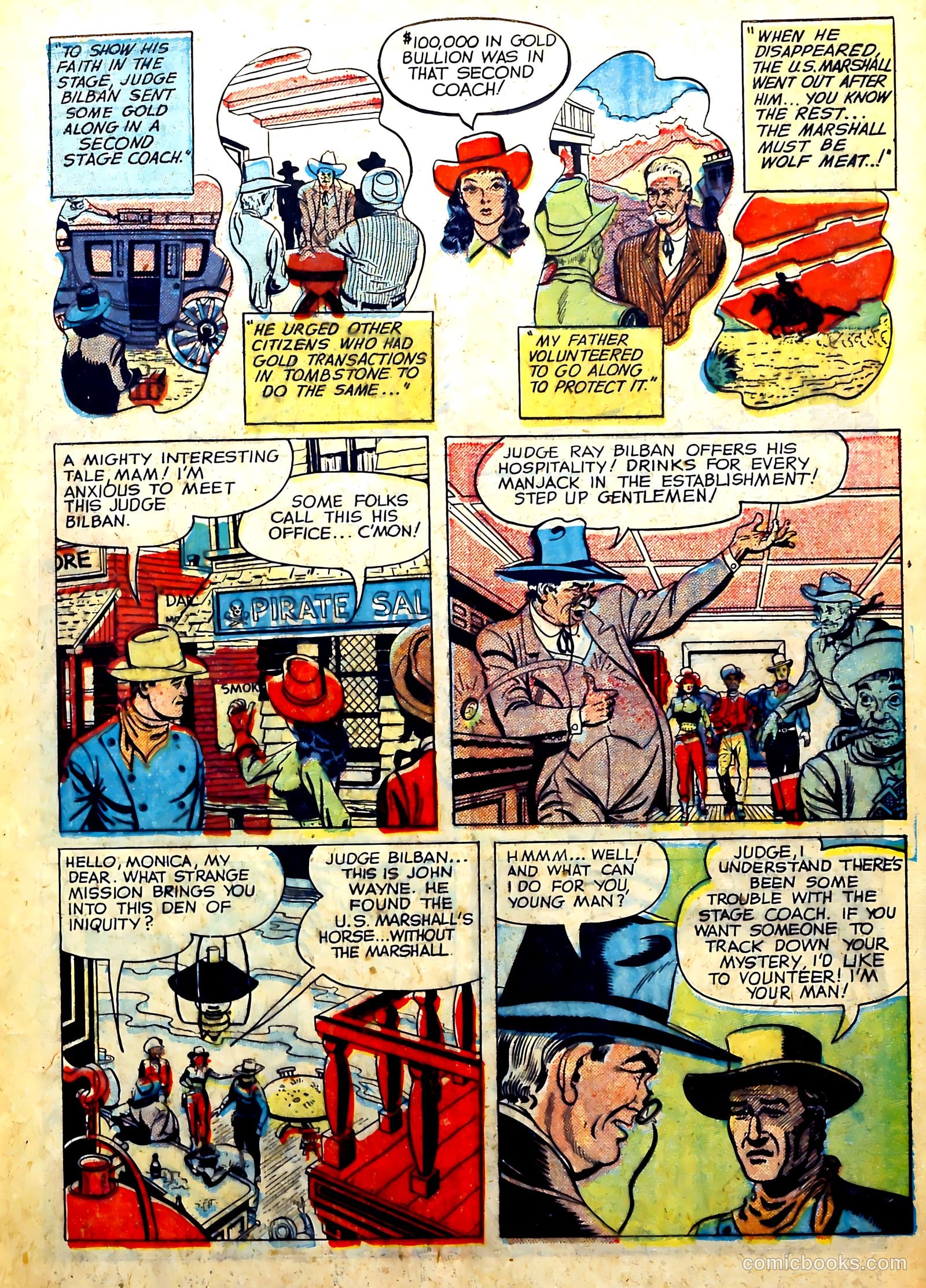John Wayne Adventure Comics #2 — page 17 of 36