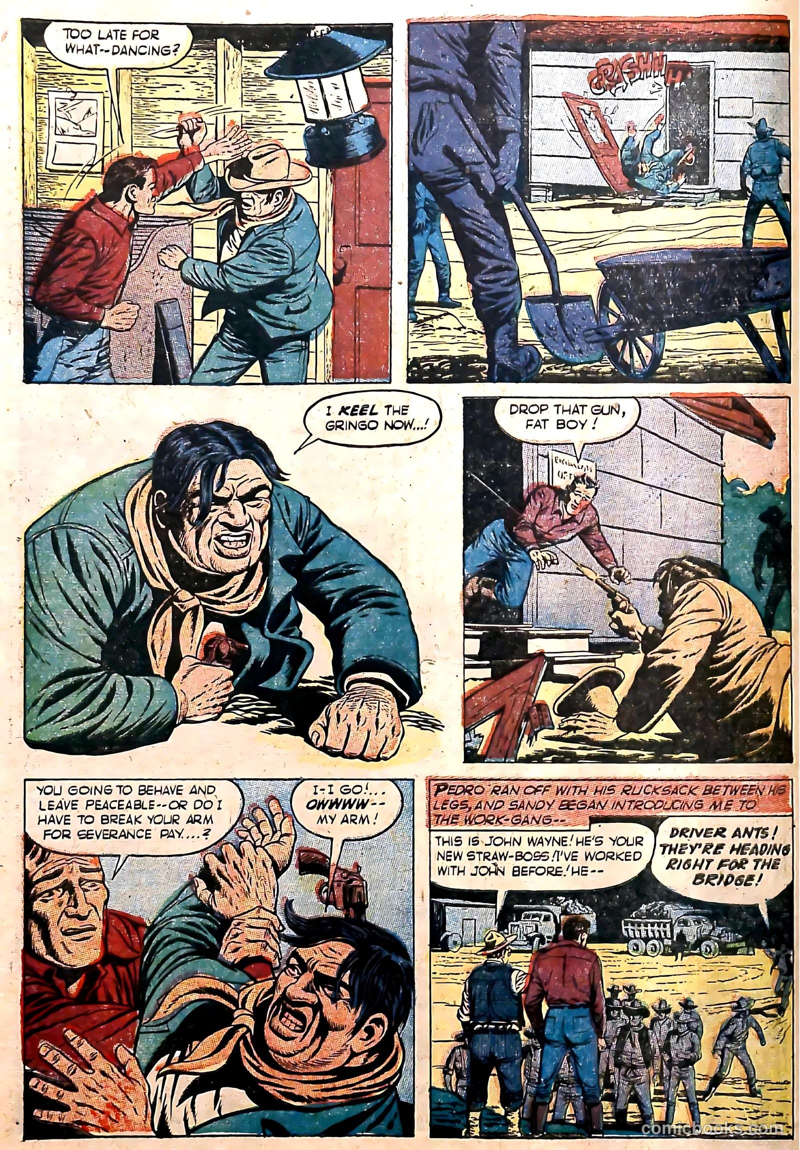 John Wayne Adventure Comics #20 — page 8 of 36