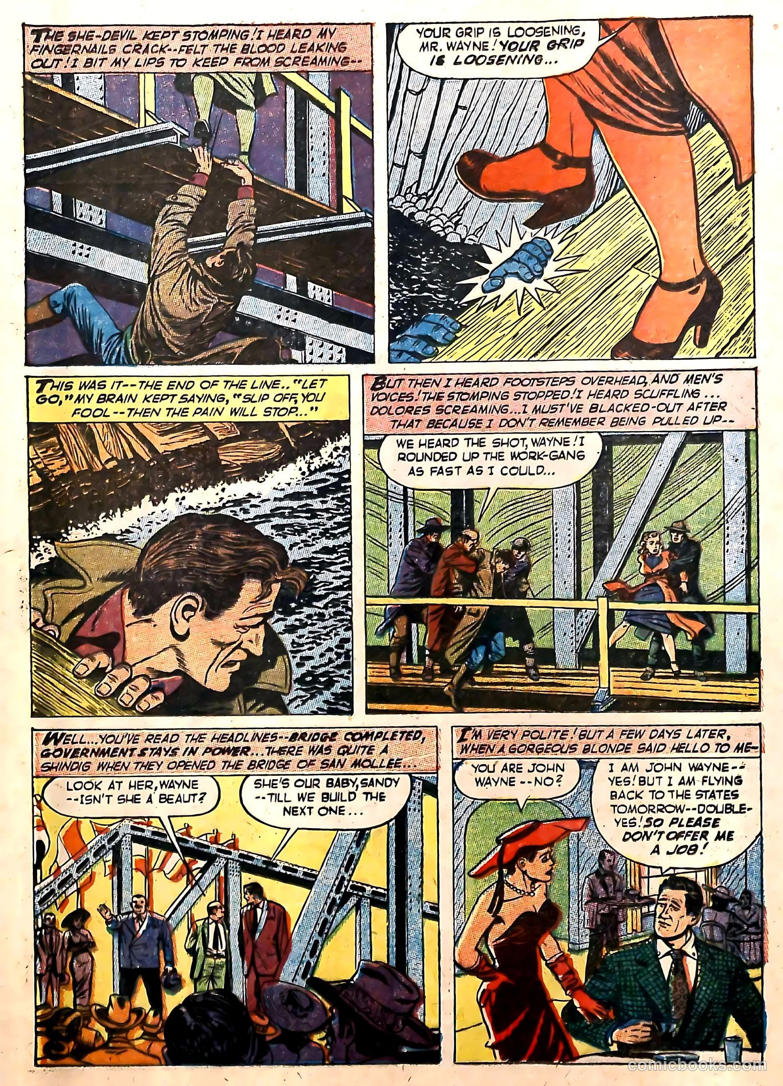 John Wayne Adventure Comics #20 — page 15 of 36