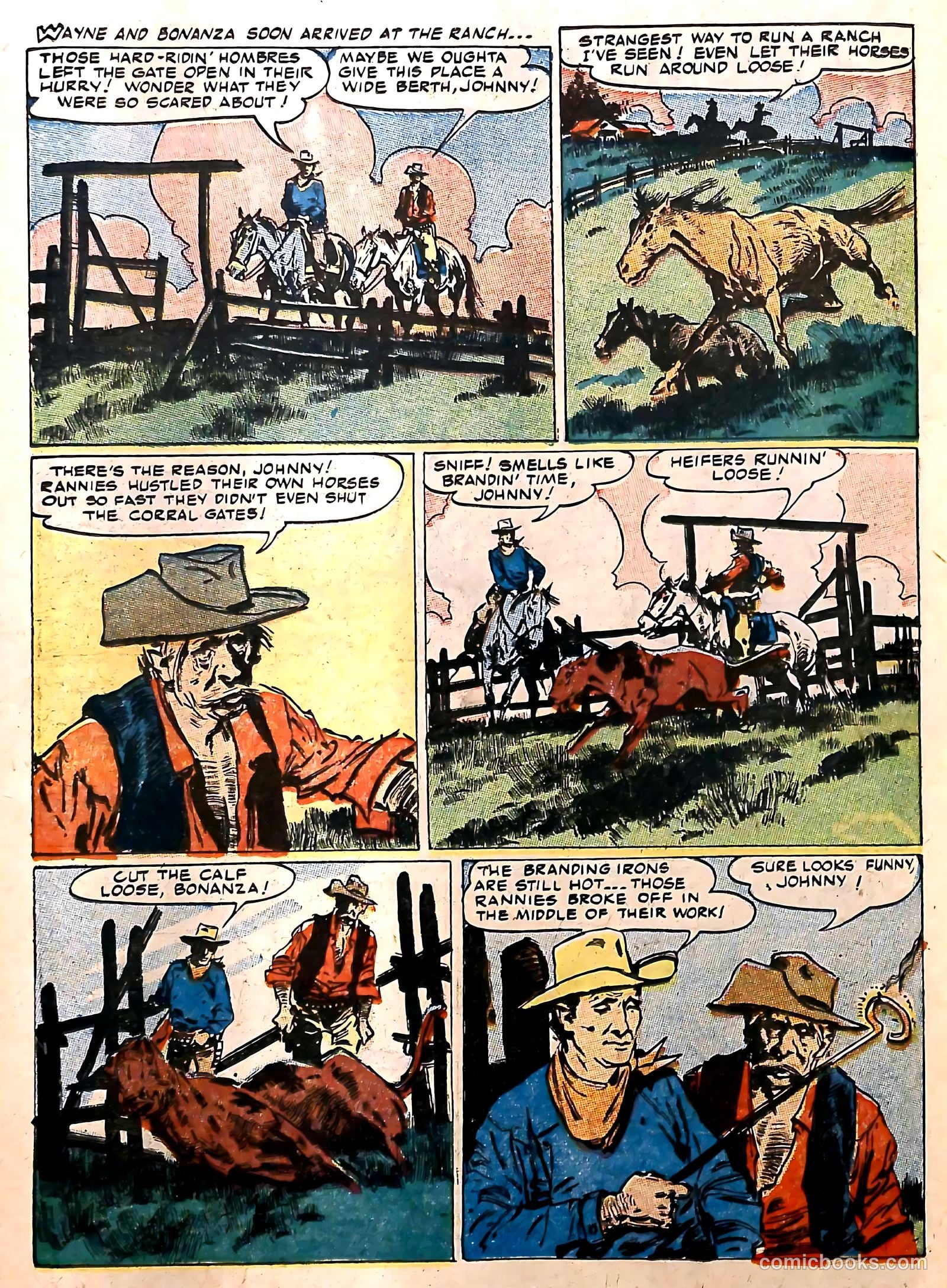 John Wayne Adventure Comics #20 — page 26 of 36