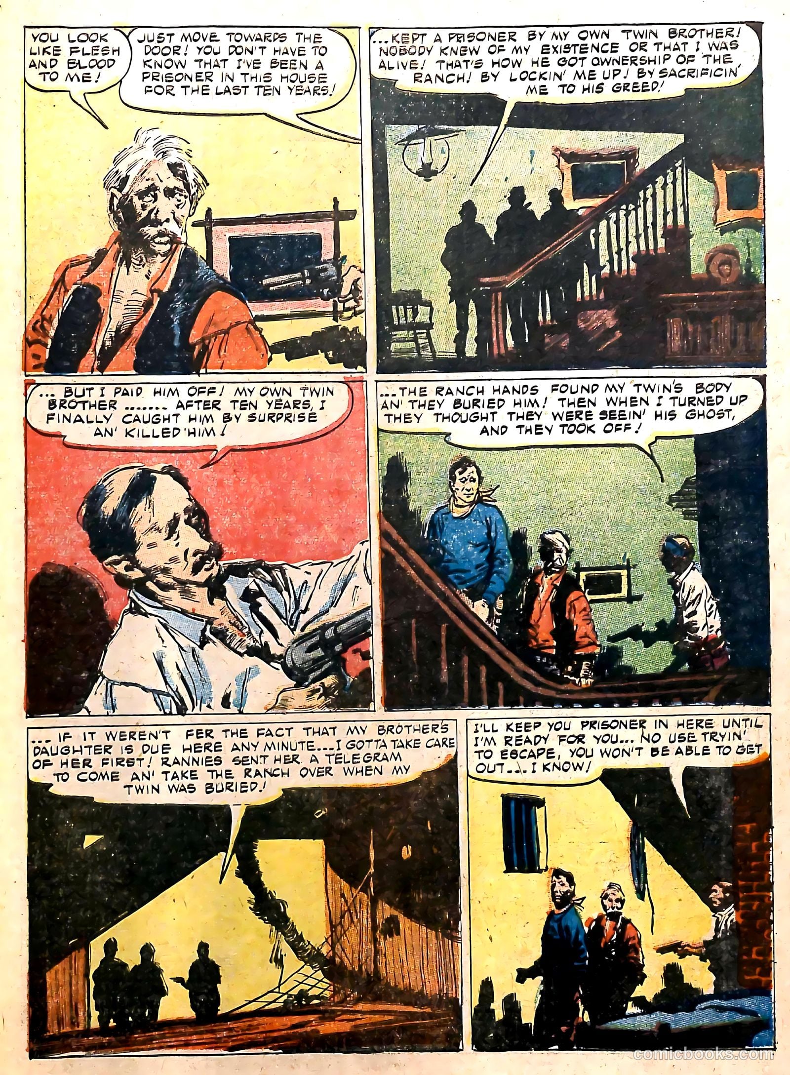 John Wayne Adventure Comics #20 — page 29 of 36