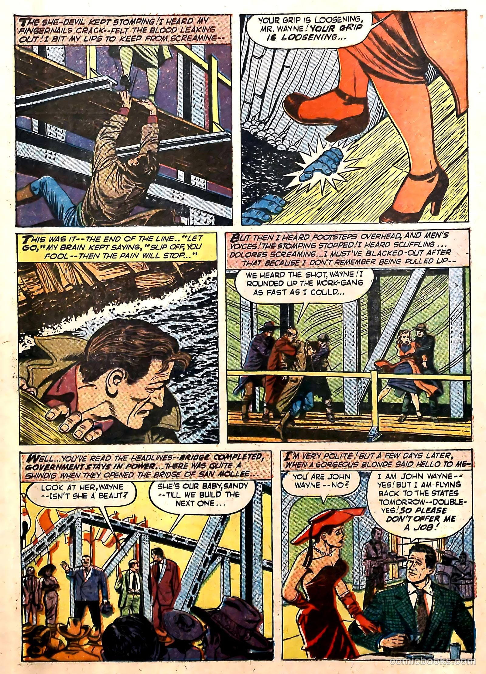 John Wayne Adventure Comics #20 — page 15 of 36