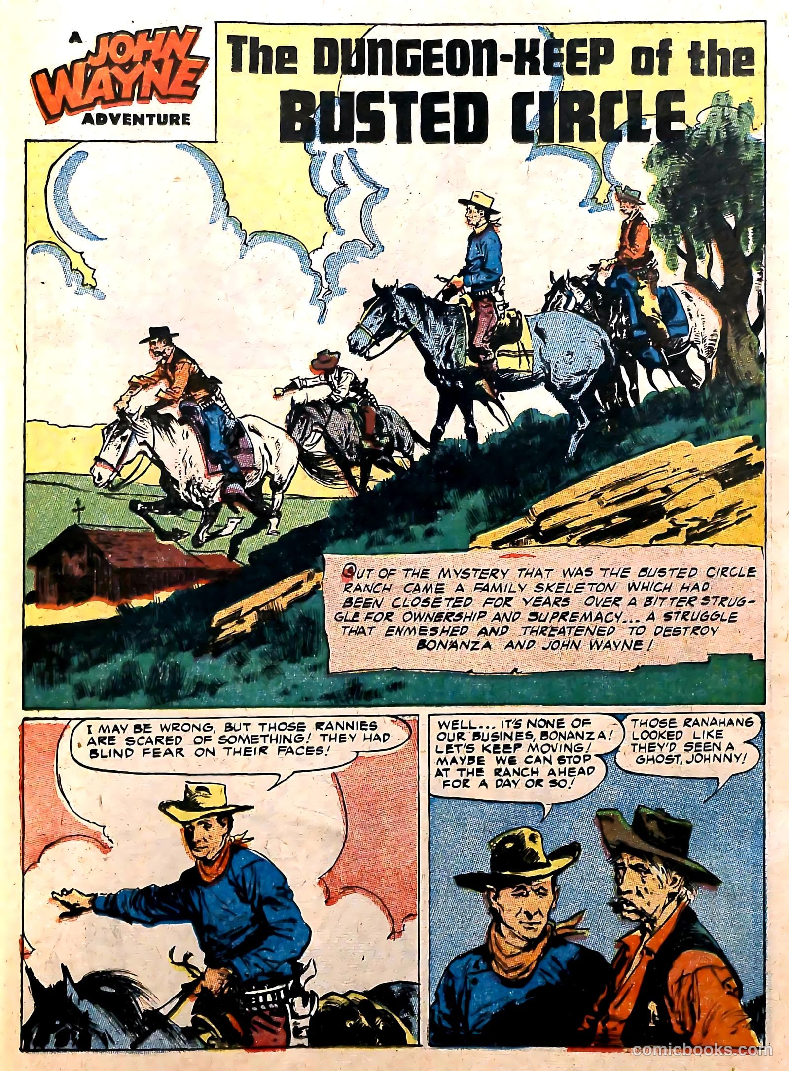 John Wayne Adventure Comics #20 — page 25 of 36