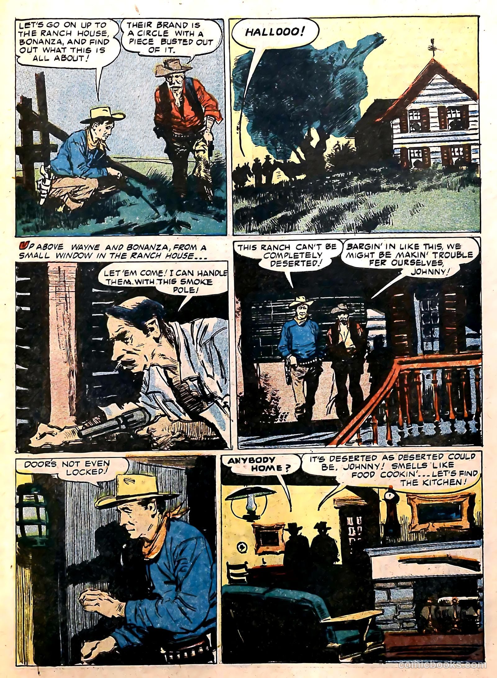John Wayne Adventure Comics #20 — page 27 of 36