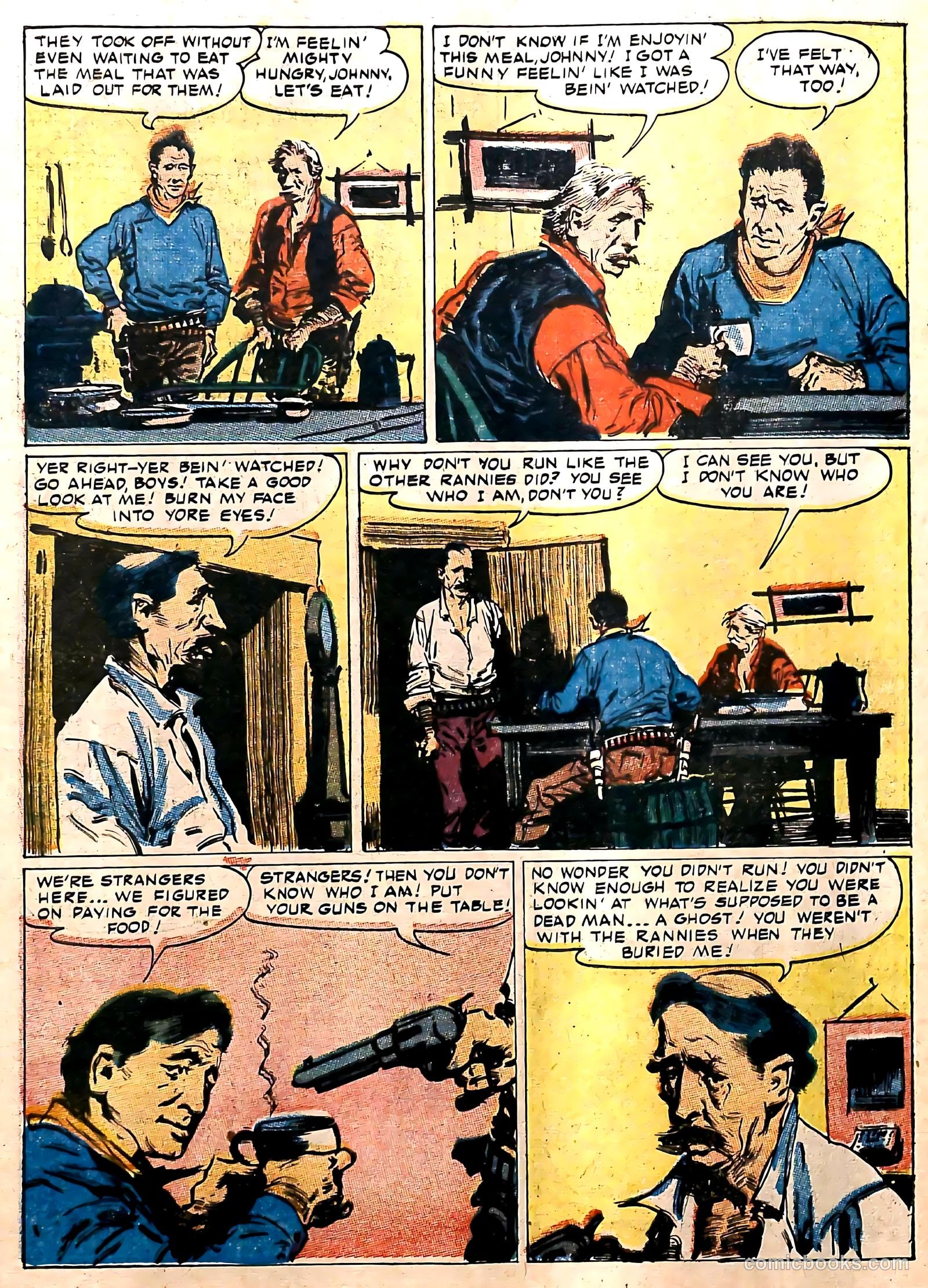 John Wayne Adventure Comics #20 — page 28 of 36
