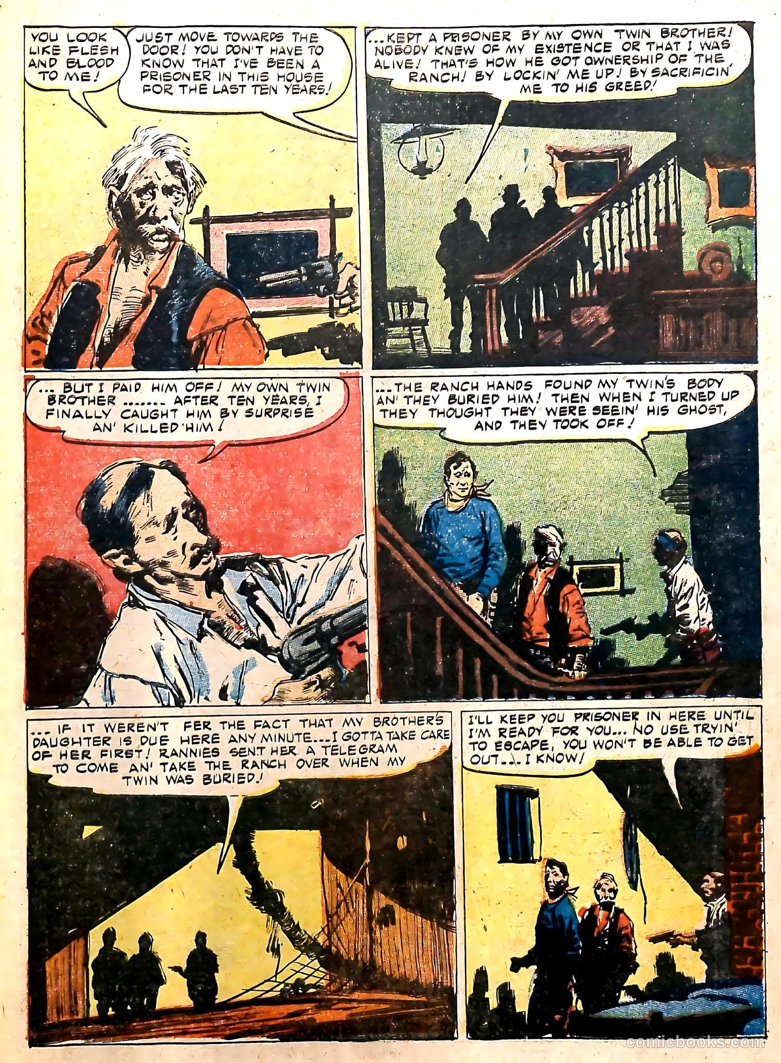John Wayne Adventure Comics #20 — page 29 of 36