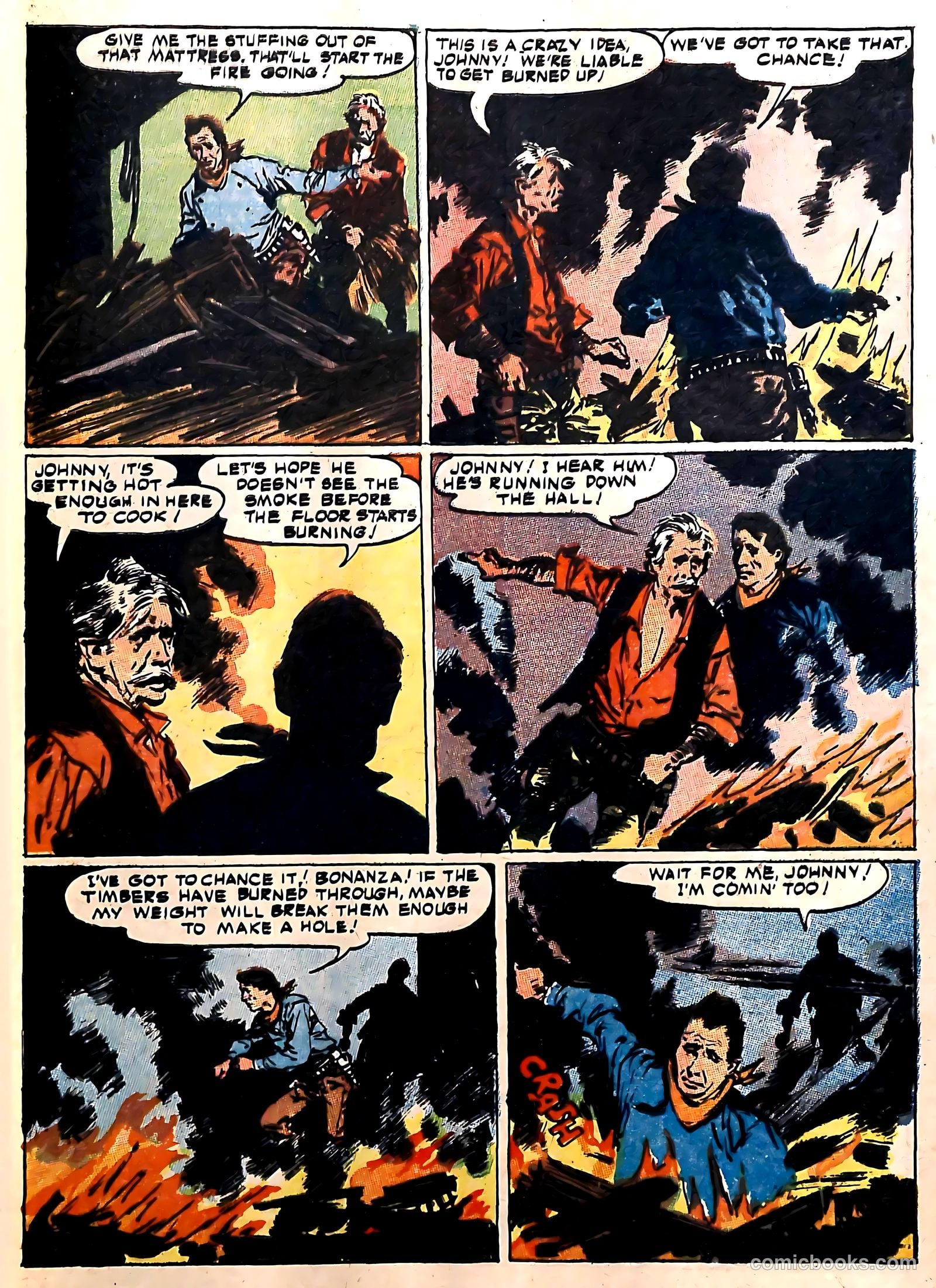 John Wayne Adventure Comics #20 — page 31 of 36