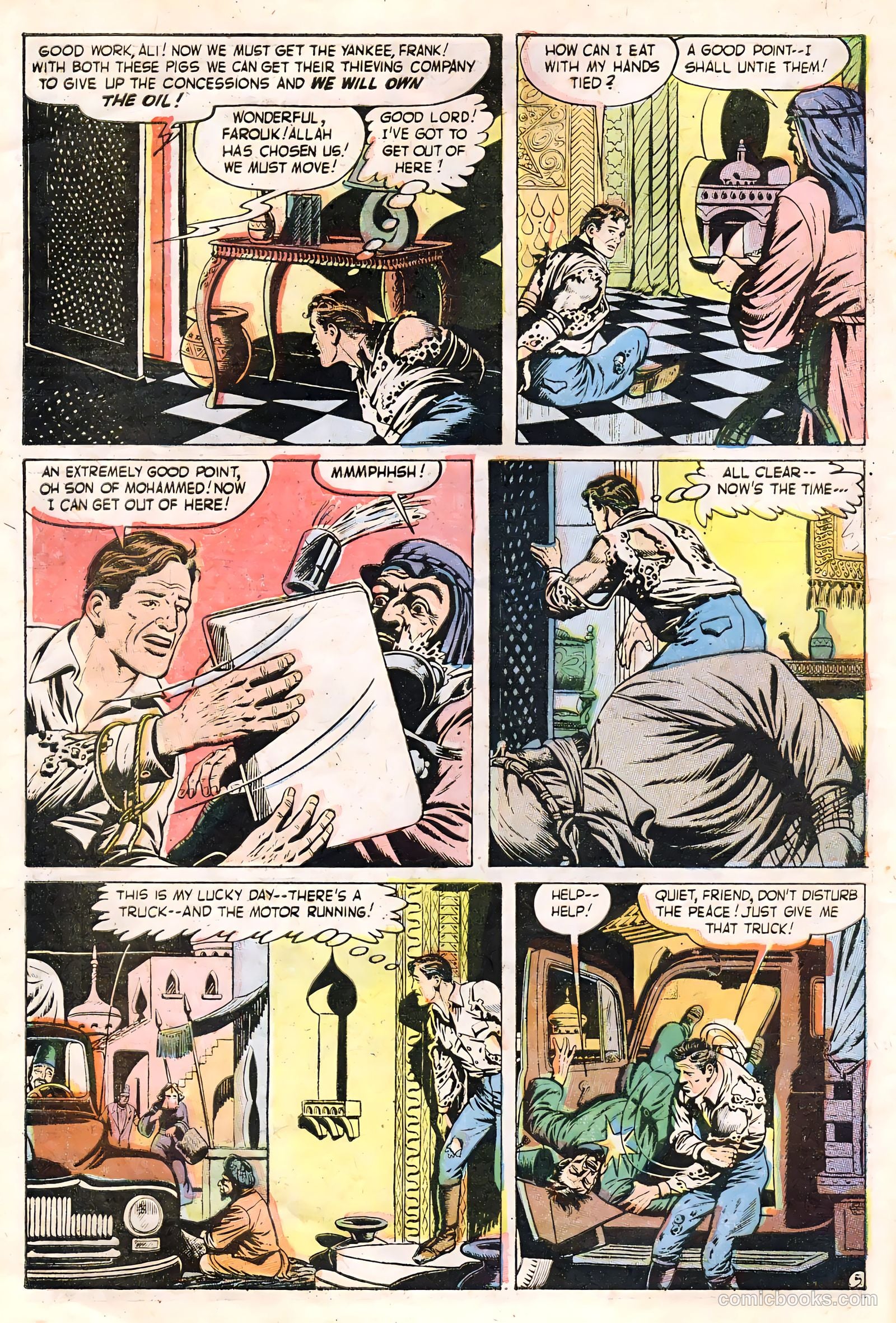 John Wayne Adventure Comics #21 — page 8 of 36