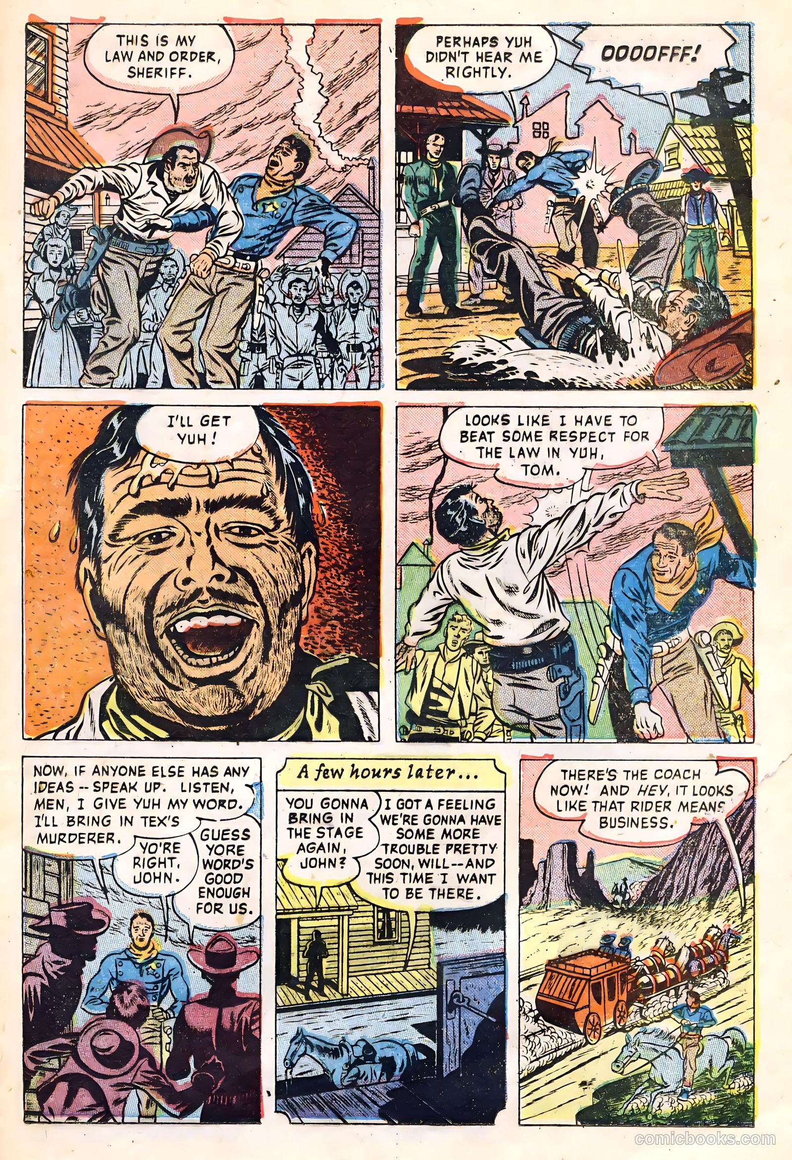 John Wayne Adventure Comics #21 — page 25 of 36