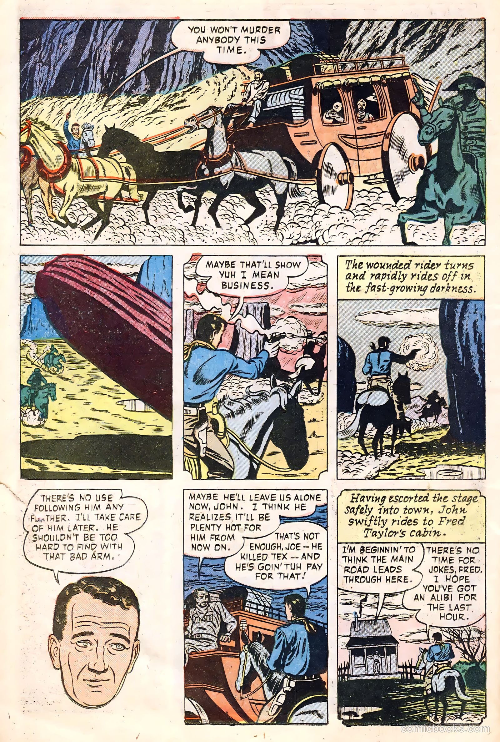 John Wayne Adventure Comics #21 — page 26 of 36