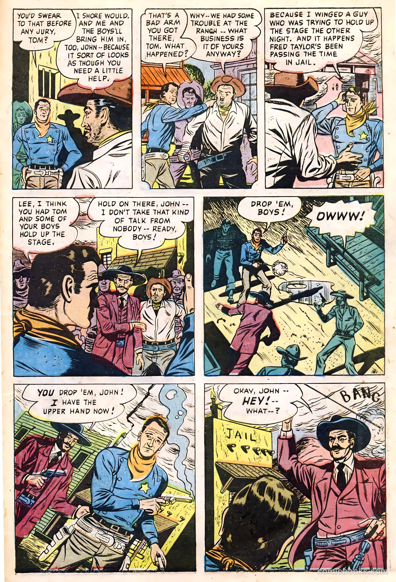 John Wayne Adventure Comics #21 — page 29 of 36
