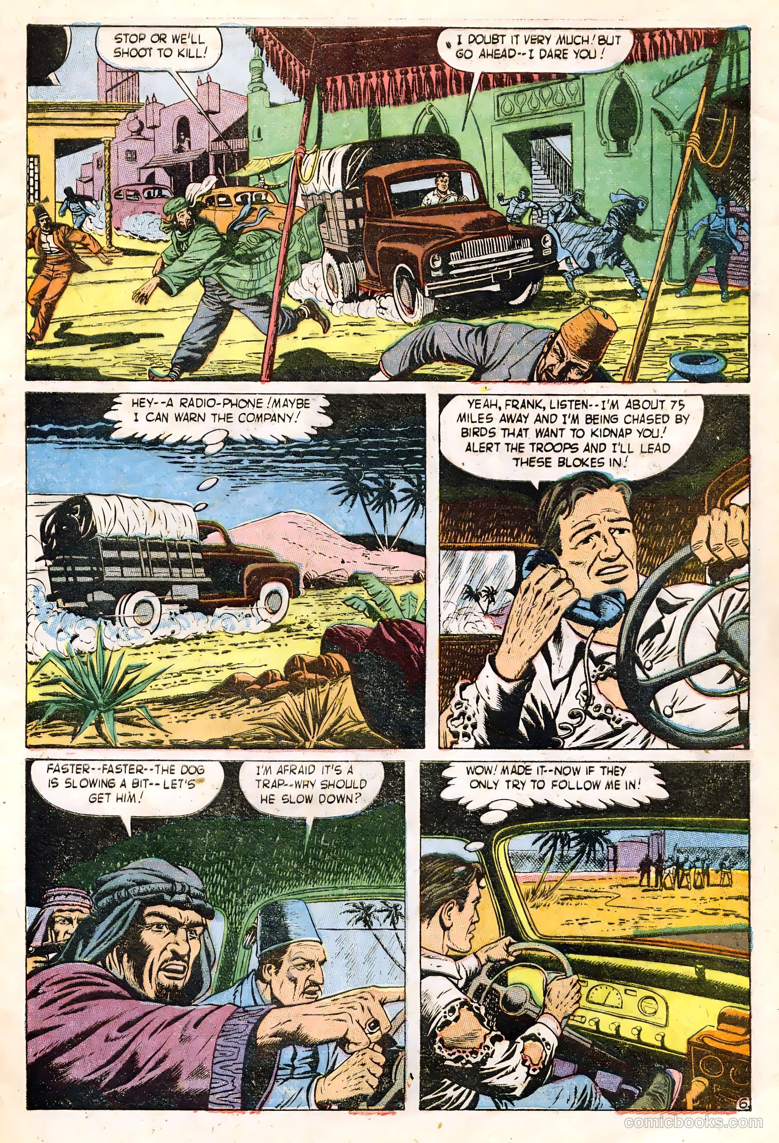 John Wayne Adventure Comics #21 — page 9 of 36